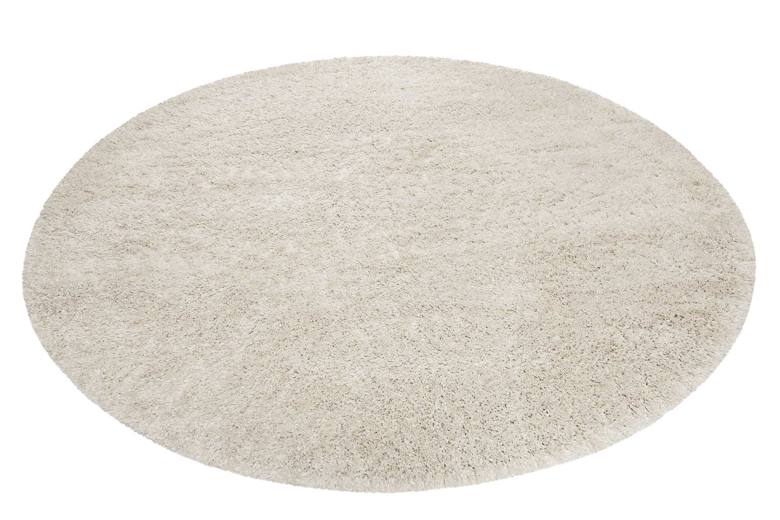 Esprit Teppich Rund Creme Beige Hochflor » Live Nature « - Ansicht 2