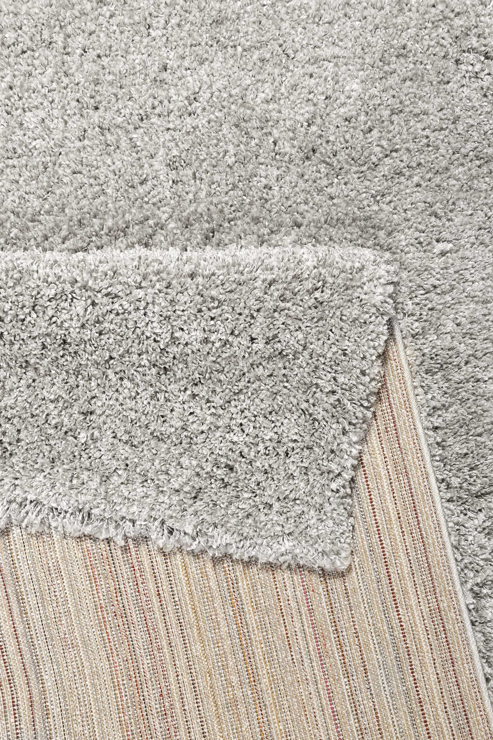 Esprit Teppich Hellgrau Creme meliert Hochflor » Live Nature « - Ansicht 3