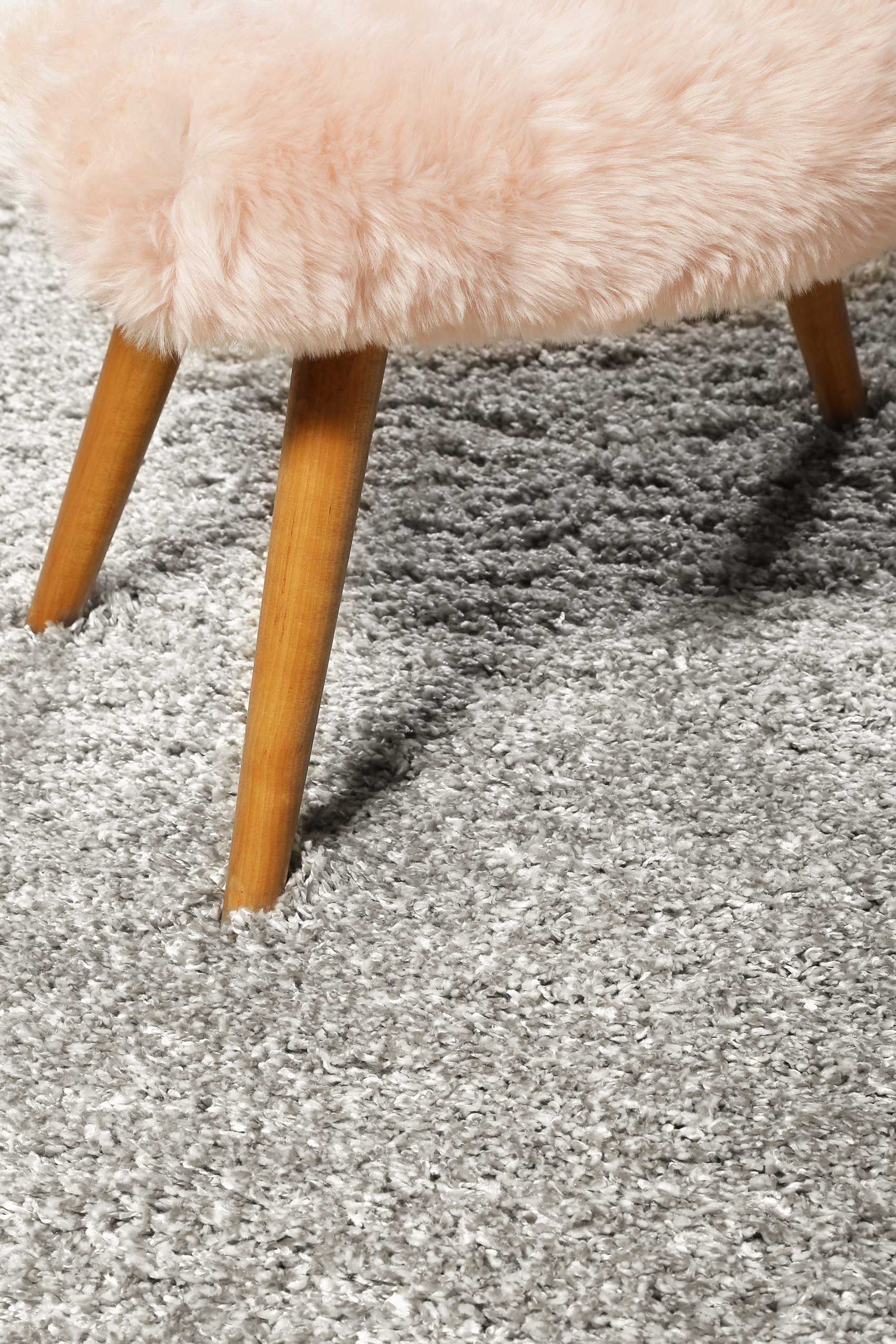 Esprit Teppich Hellgrau Creme meliert Hochflor » Live Nature « - Ansicht 6
