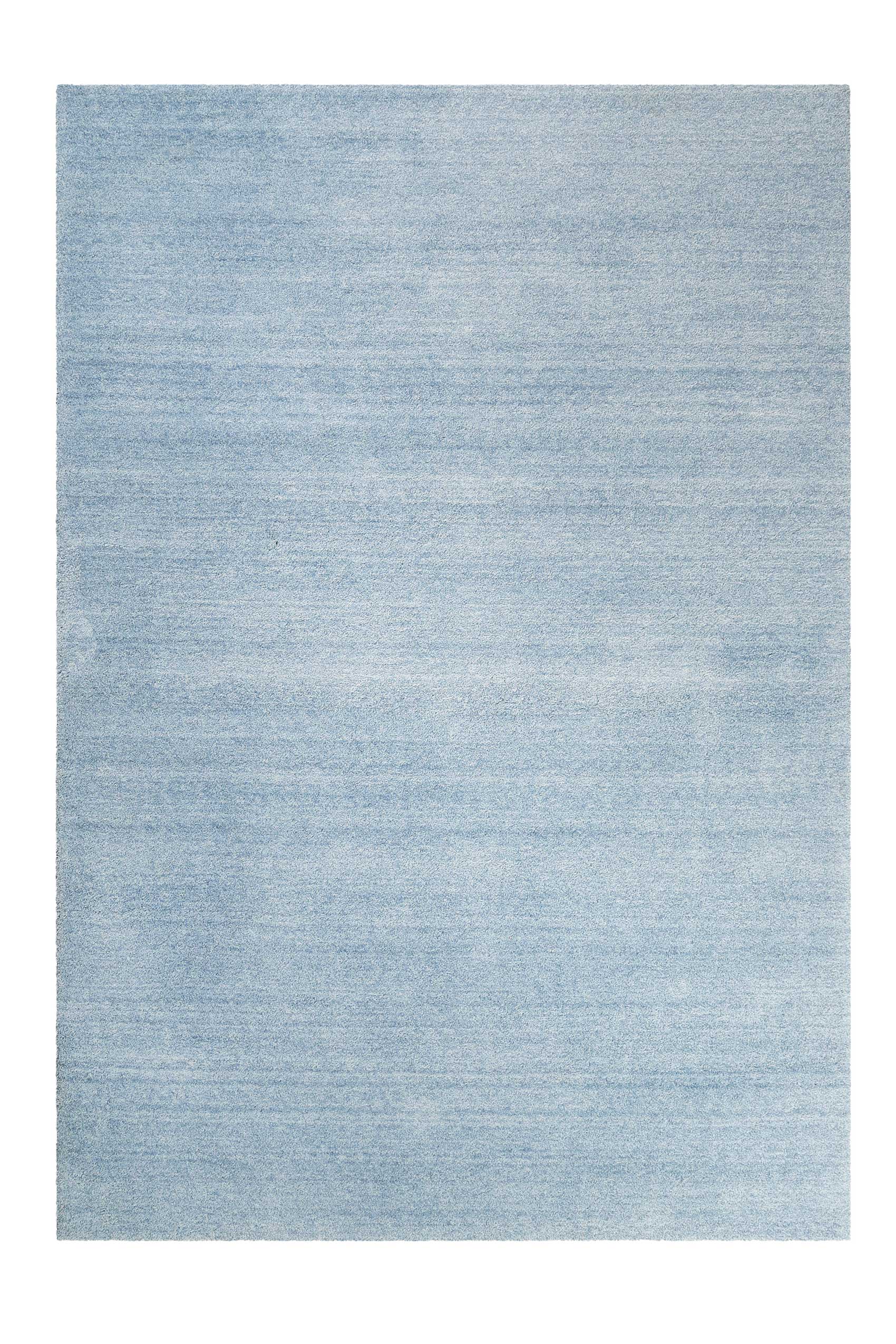 Esprit Teppich Hellblau meliert Hochflor » Loft « – Outlet-Teppiche