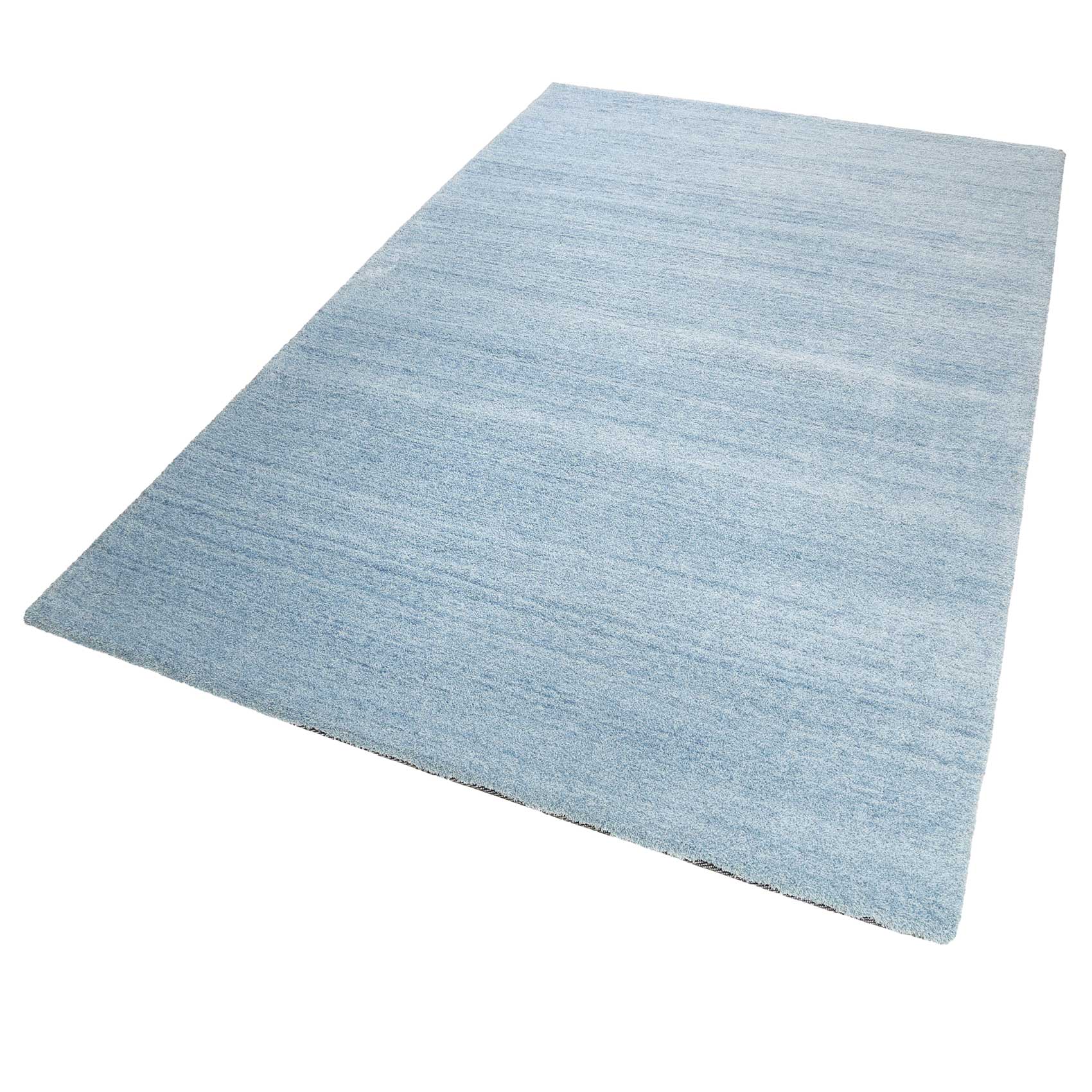 Esprit Teppich Hellblau meliert Hochflor 