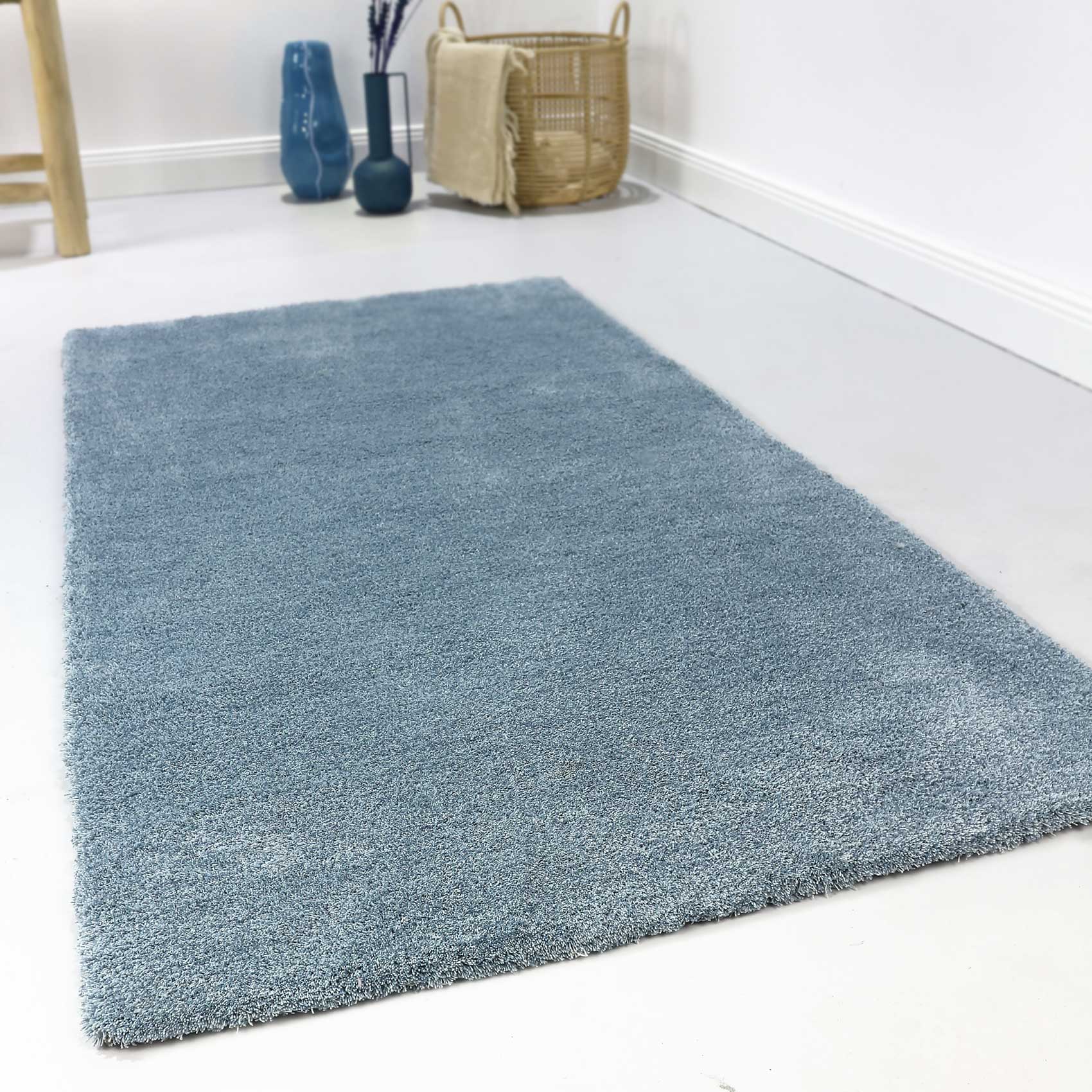 Esprit Teppich Blau meliert Hochflor » Loft « - Ansicht 1