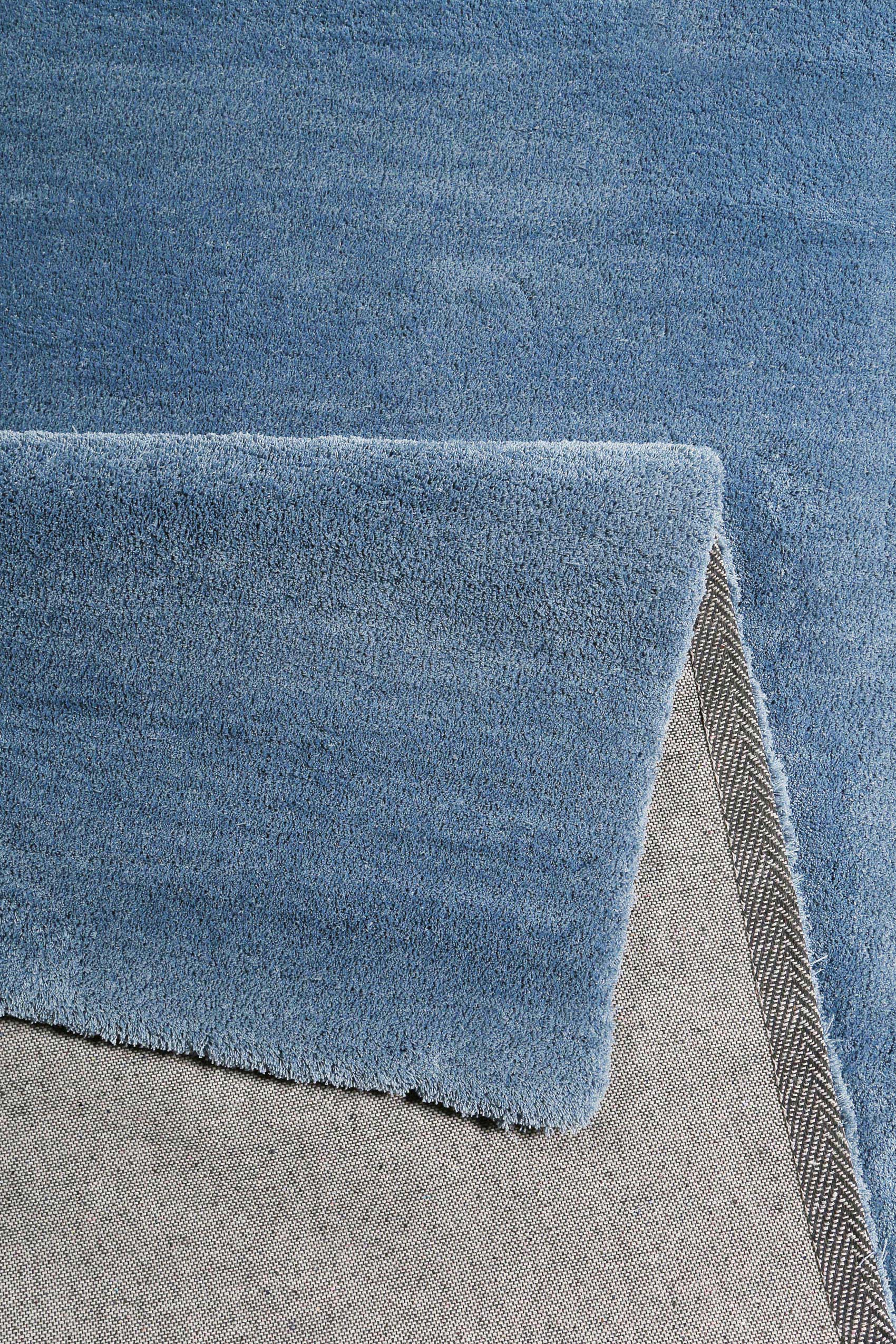 Esprit Teppich Blau Hochflor 