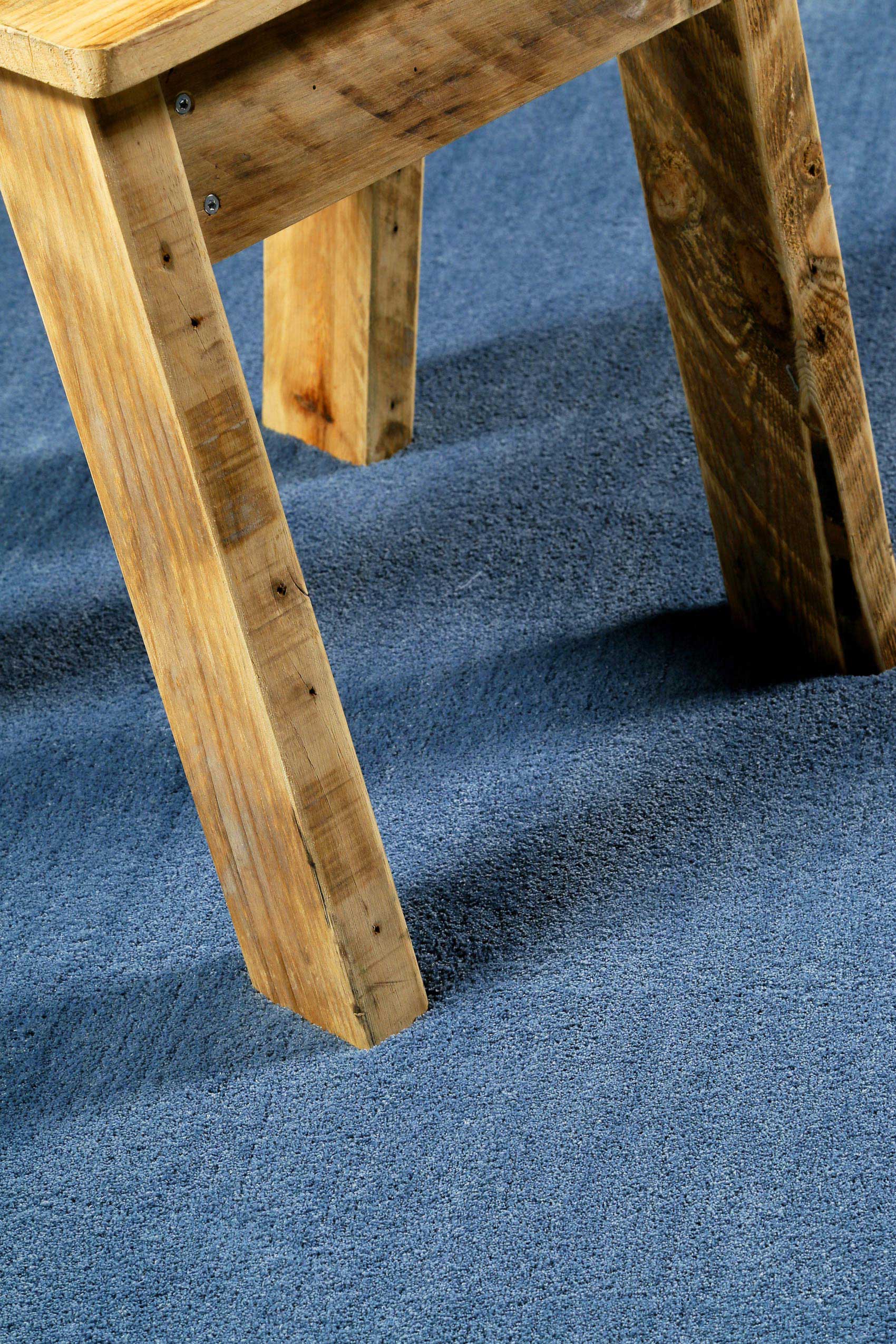 Esprit Teppich Blau Hochflor 