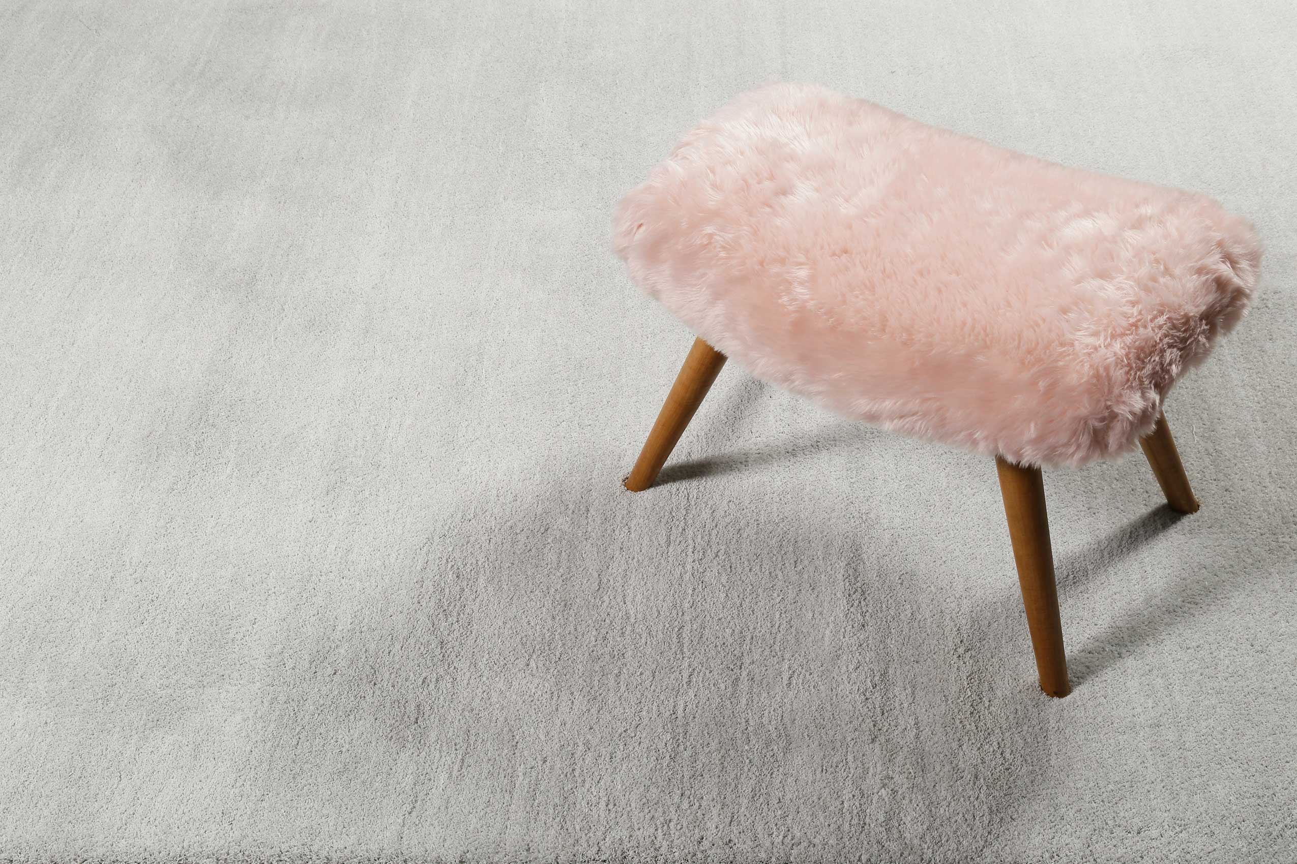 Esprit Teppich Hellgrau Hochflor 