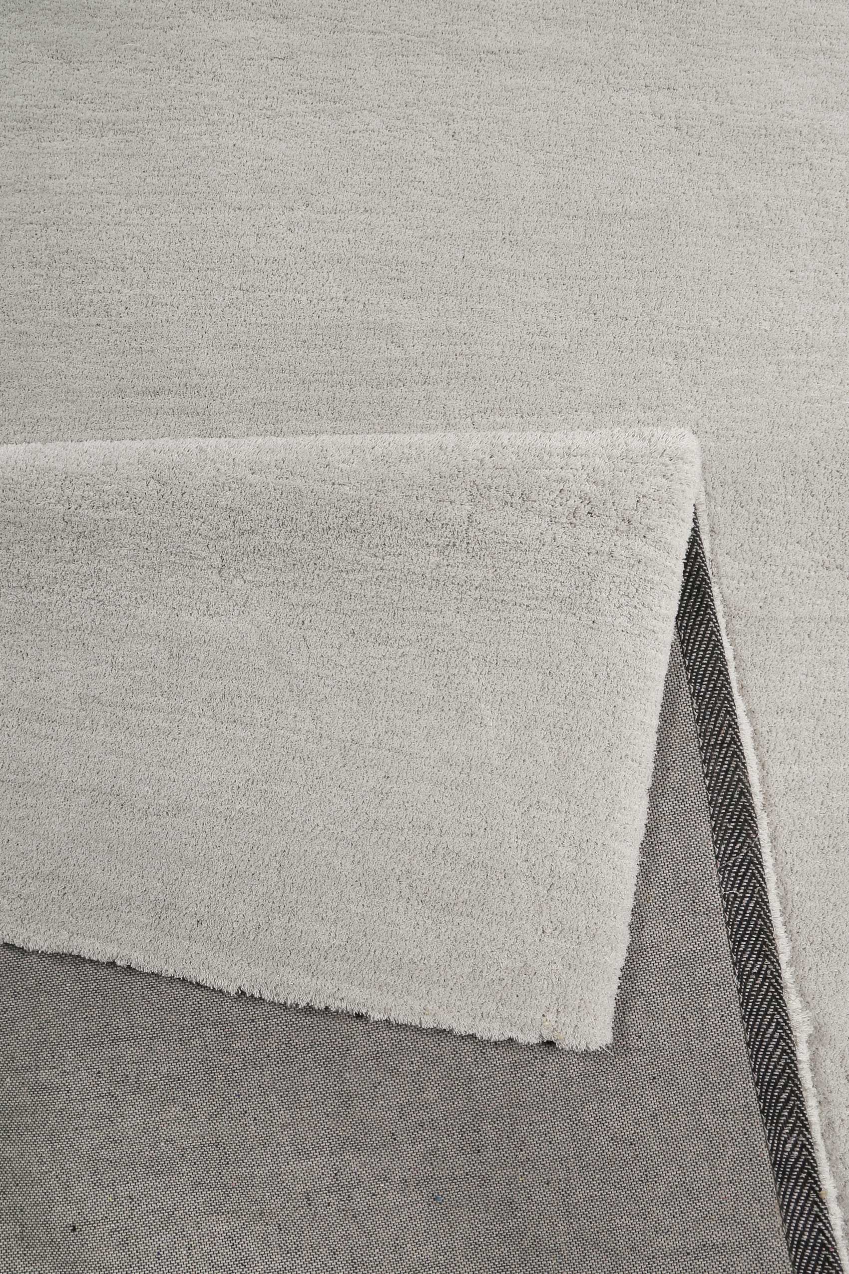 Esprit Teppich Hellgrau Creme Hochflor 