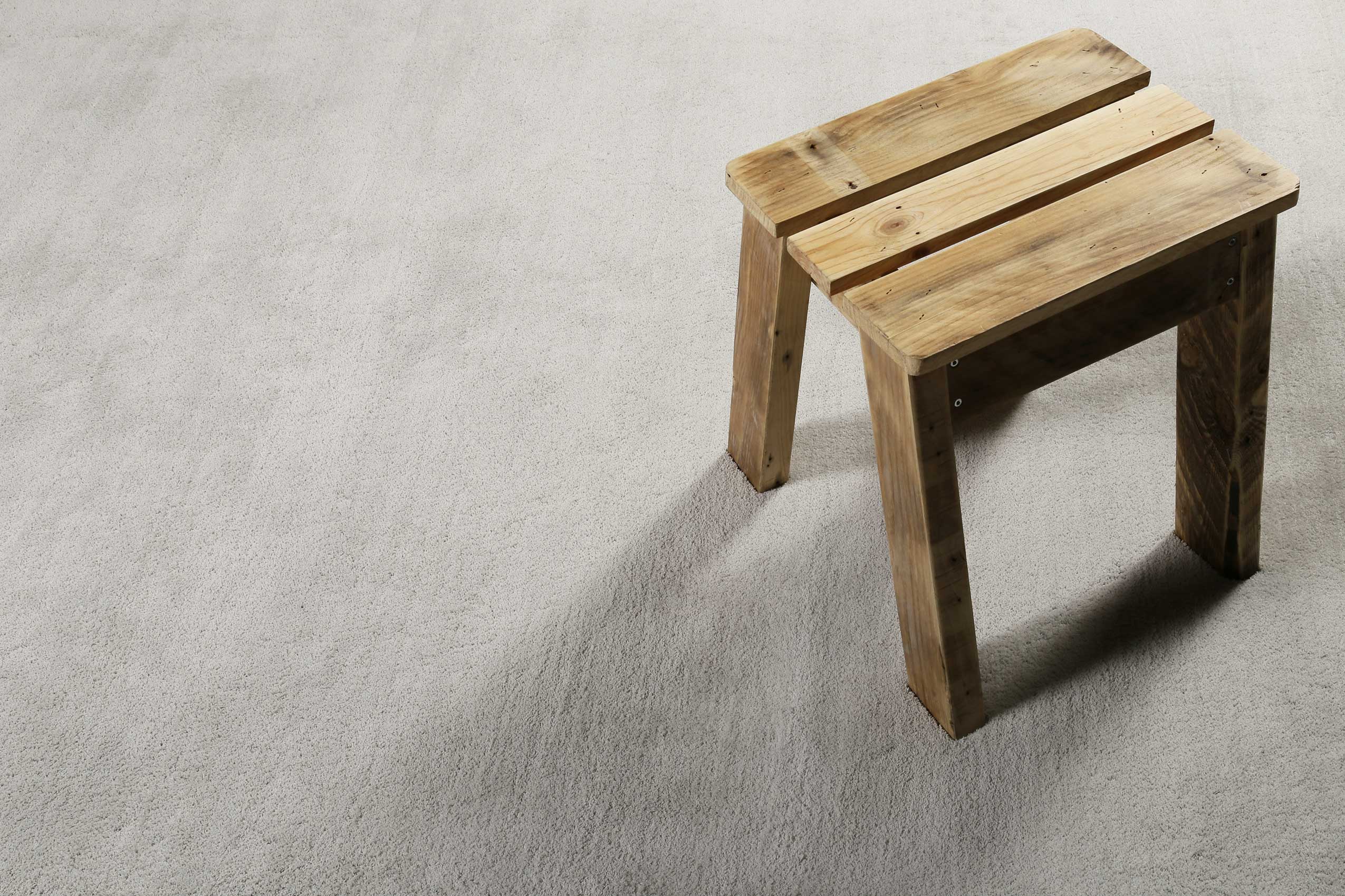 Esprit Teppich Hellgrau Creme Hochflor 