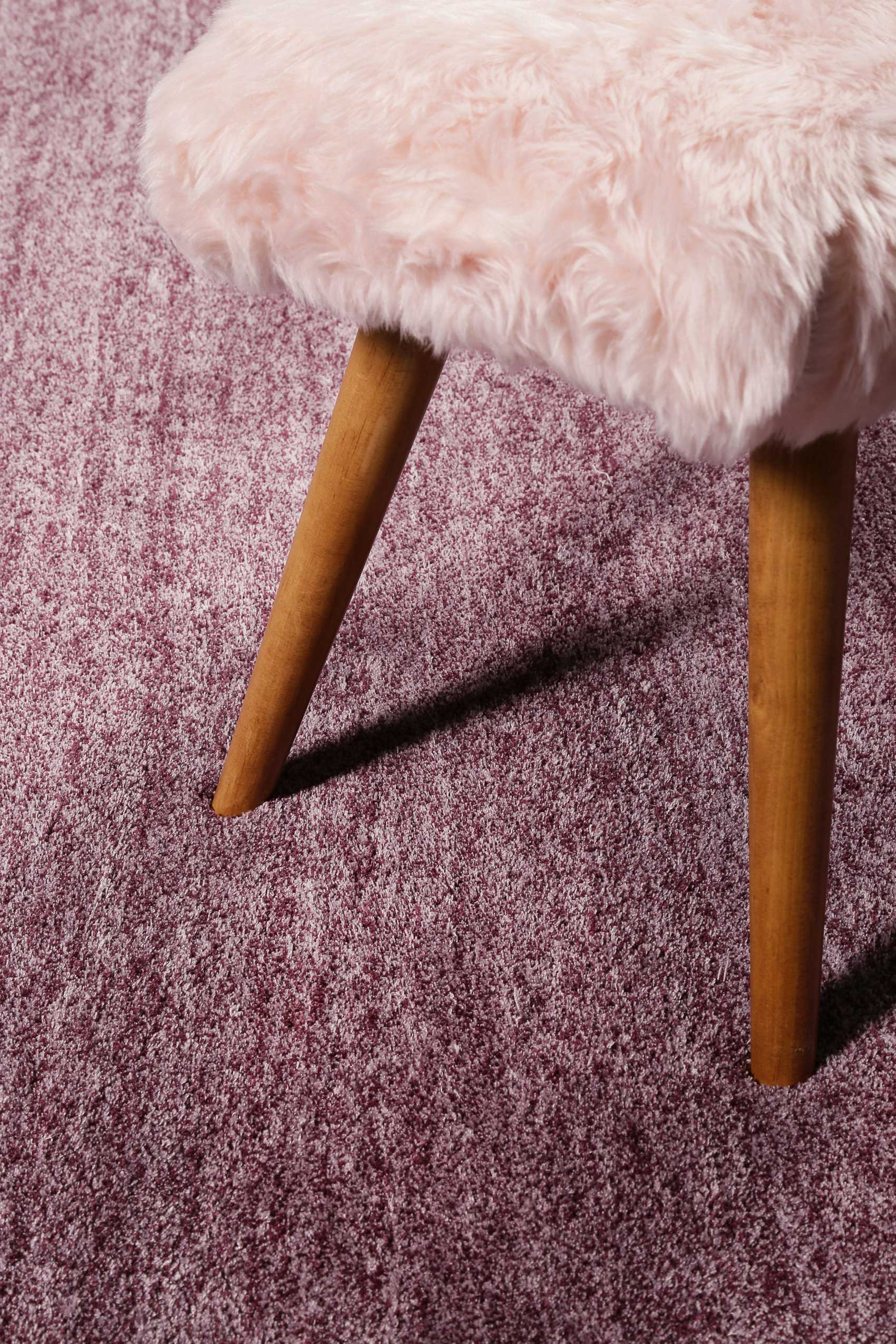 Esprit Teppich Lila meliert Hochflor 