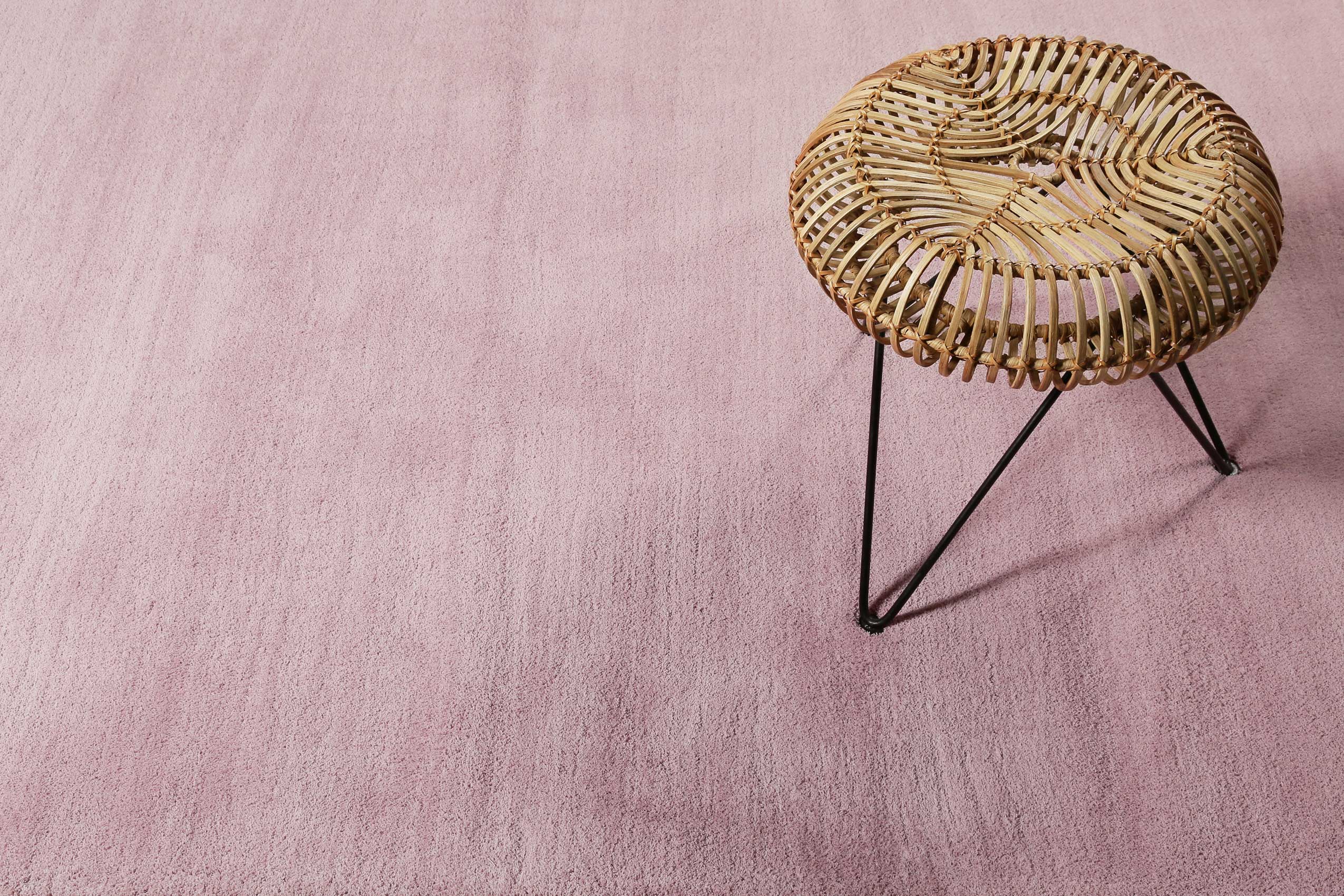 Esprit Teppich pastell Rosa Hochflor » Loft « – Outlet-Teppiche