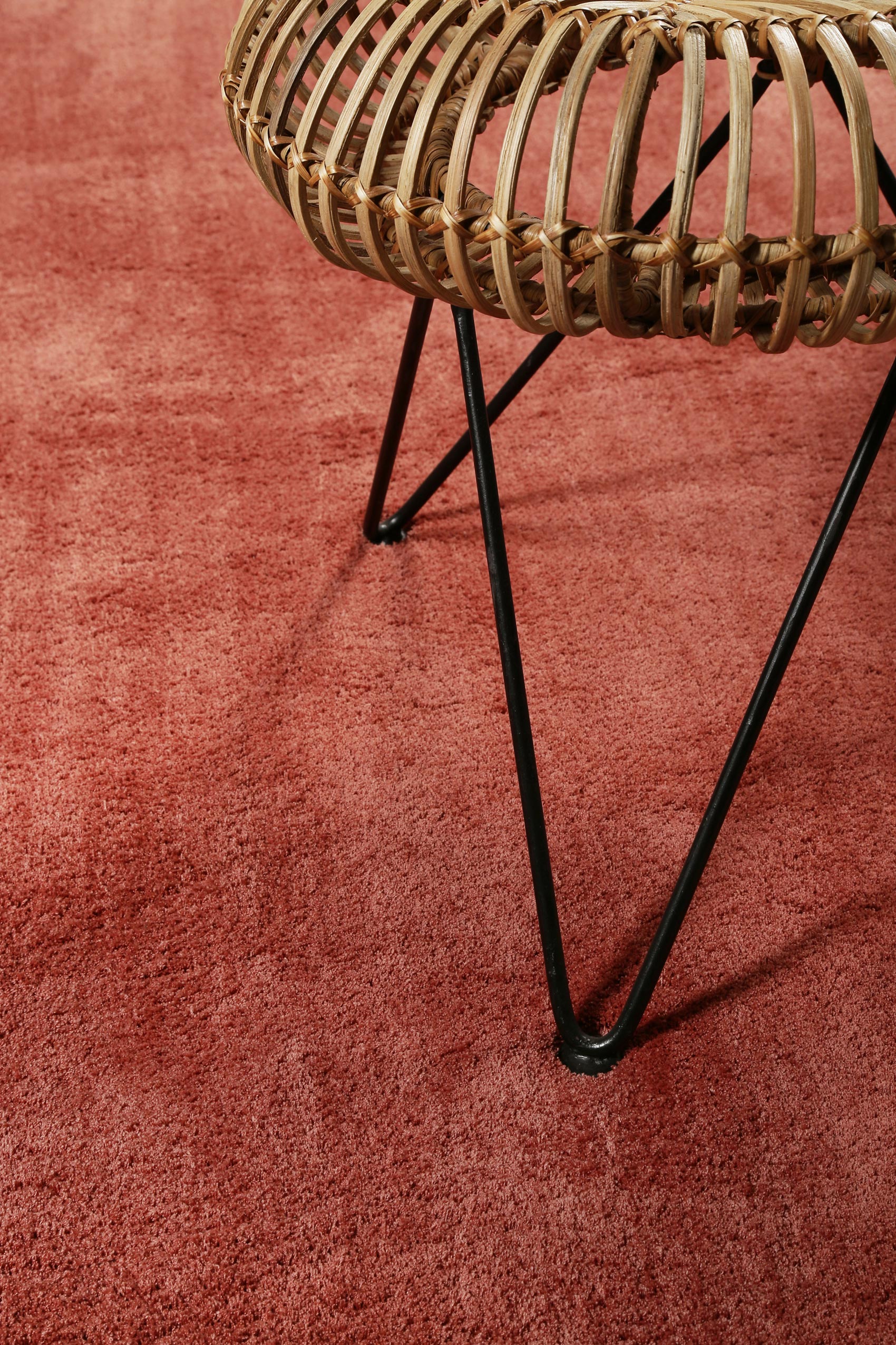 Esprit Teppich Ziegel Rot Hochflor » Loft « - Ansicht 6