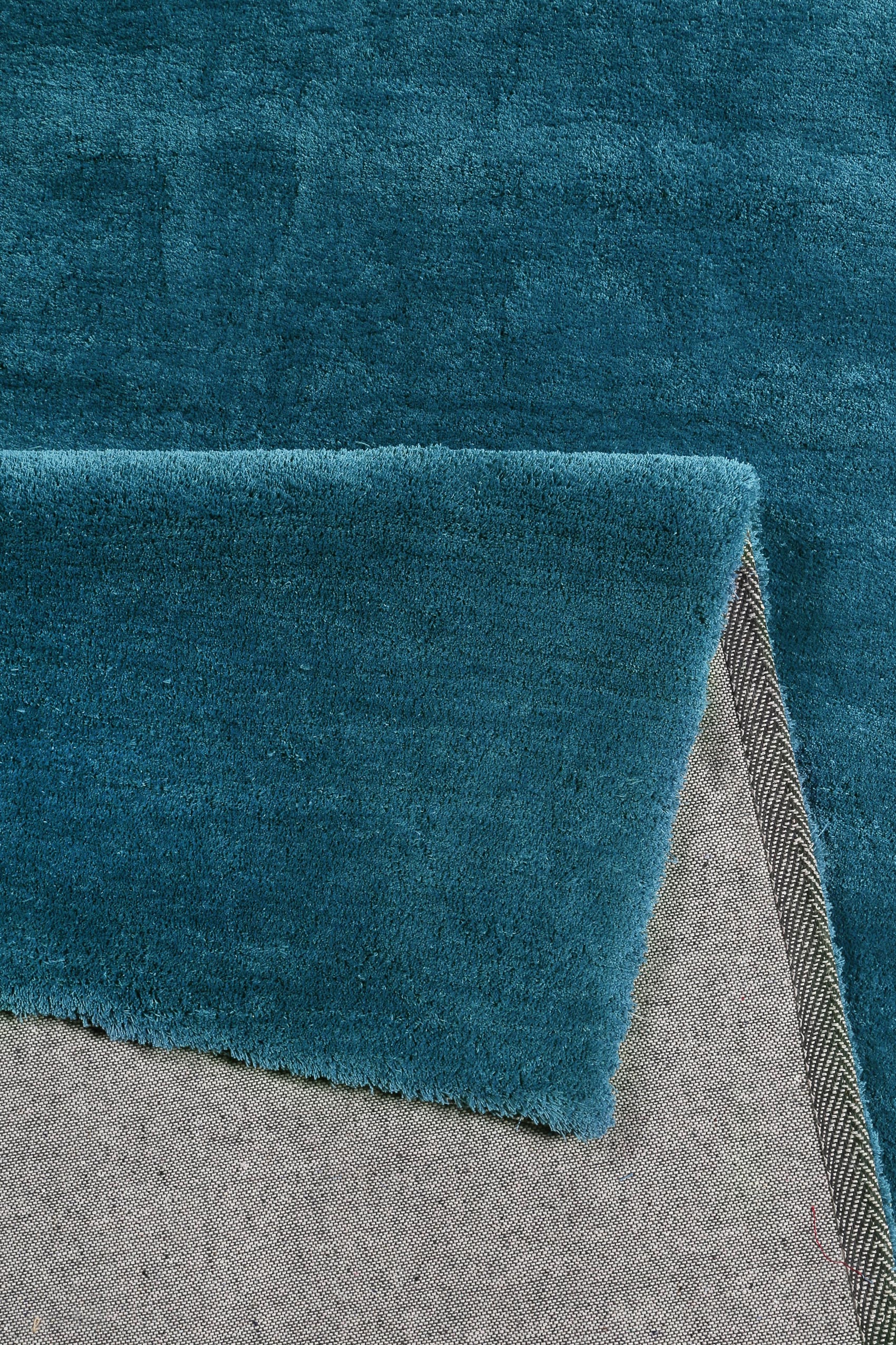 Esprit Teppich Petrol Hochflor 