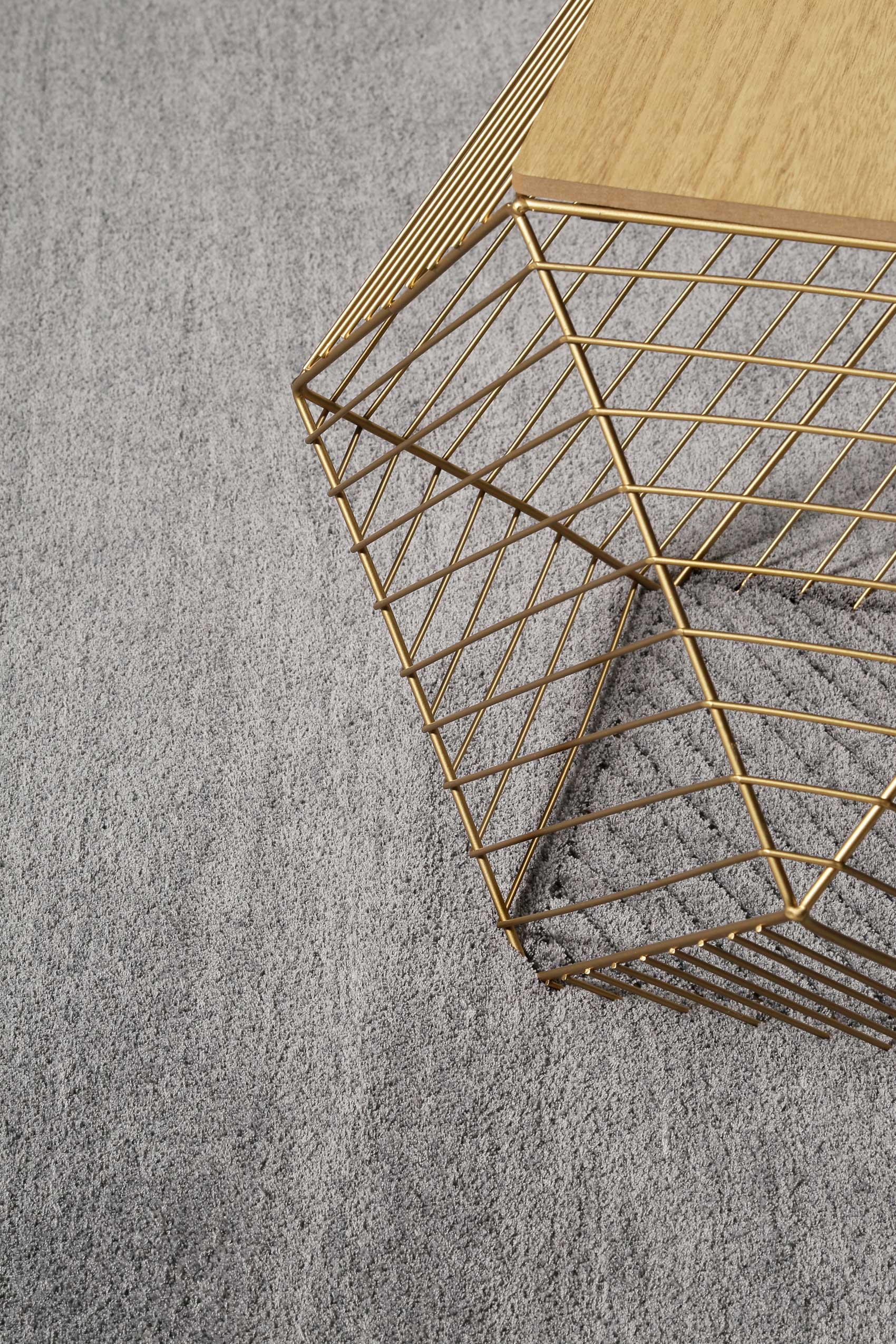 Esprit Teppich Grau Hochflor 