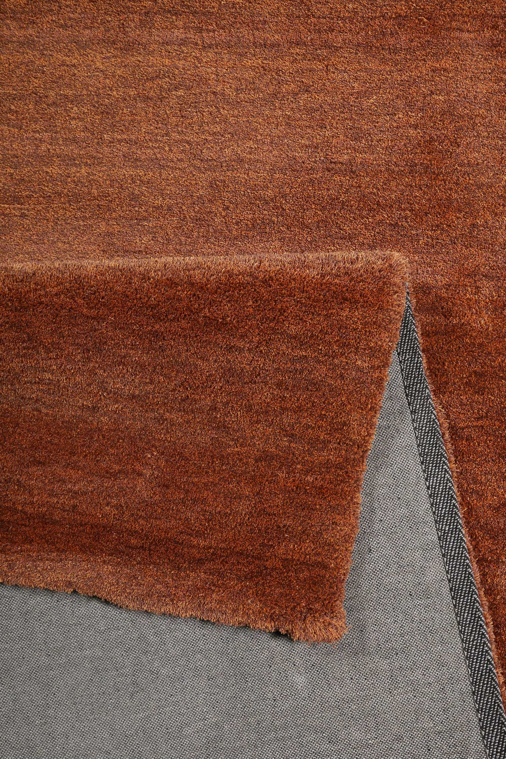 Esprit Teppich Rost Rot Hochflor 