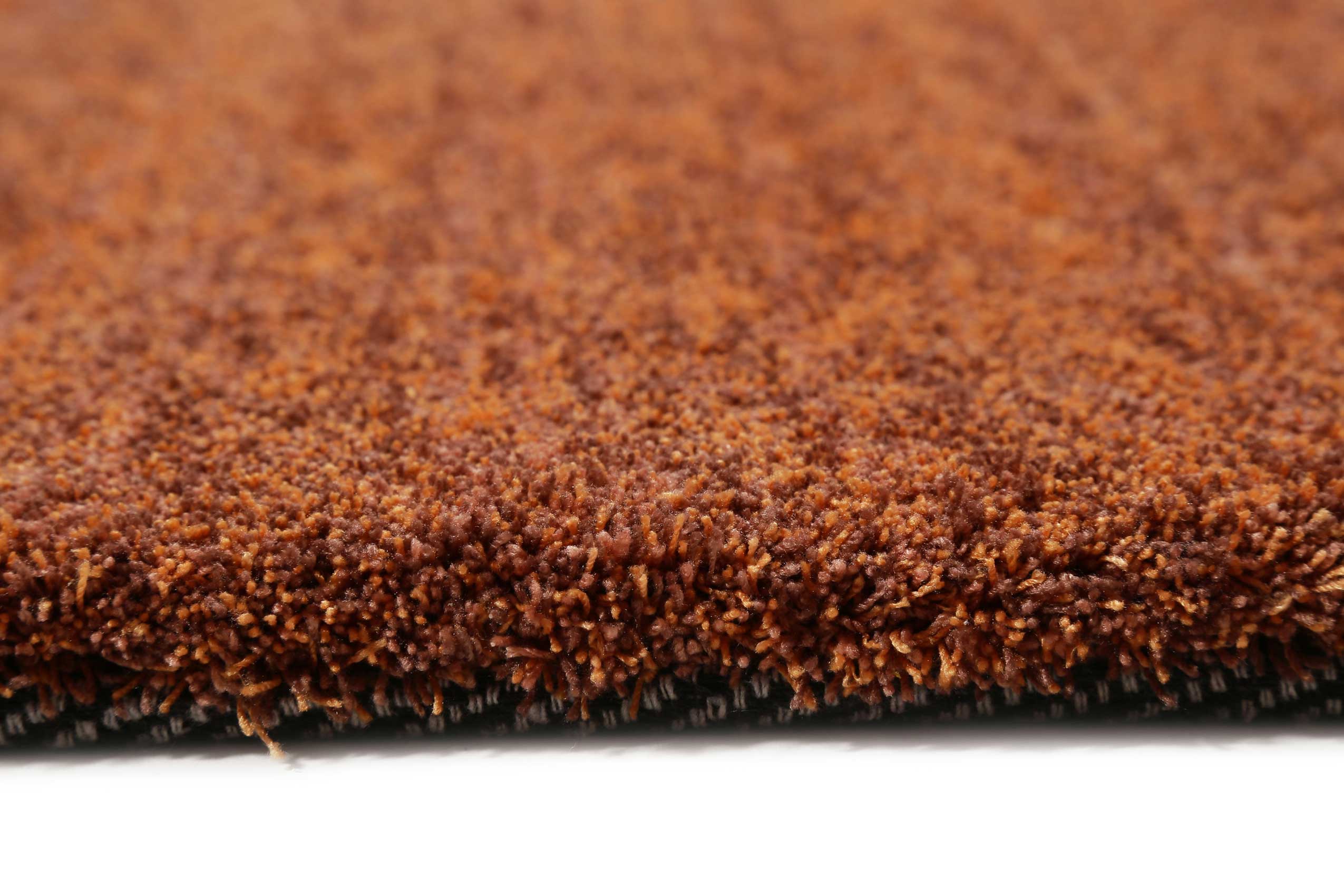 Esprit Teppich Rost Rot Hochflor 