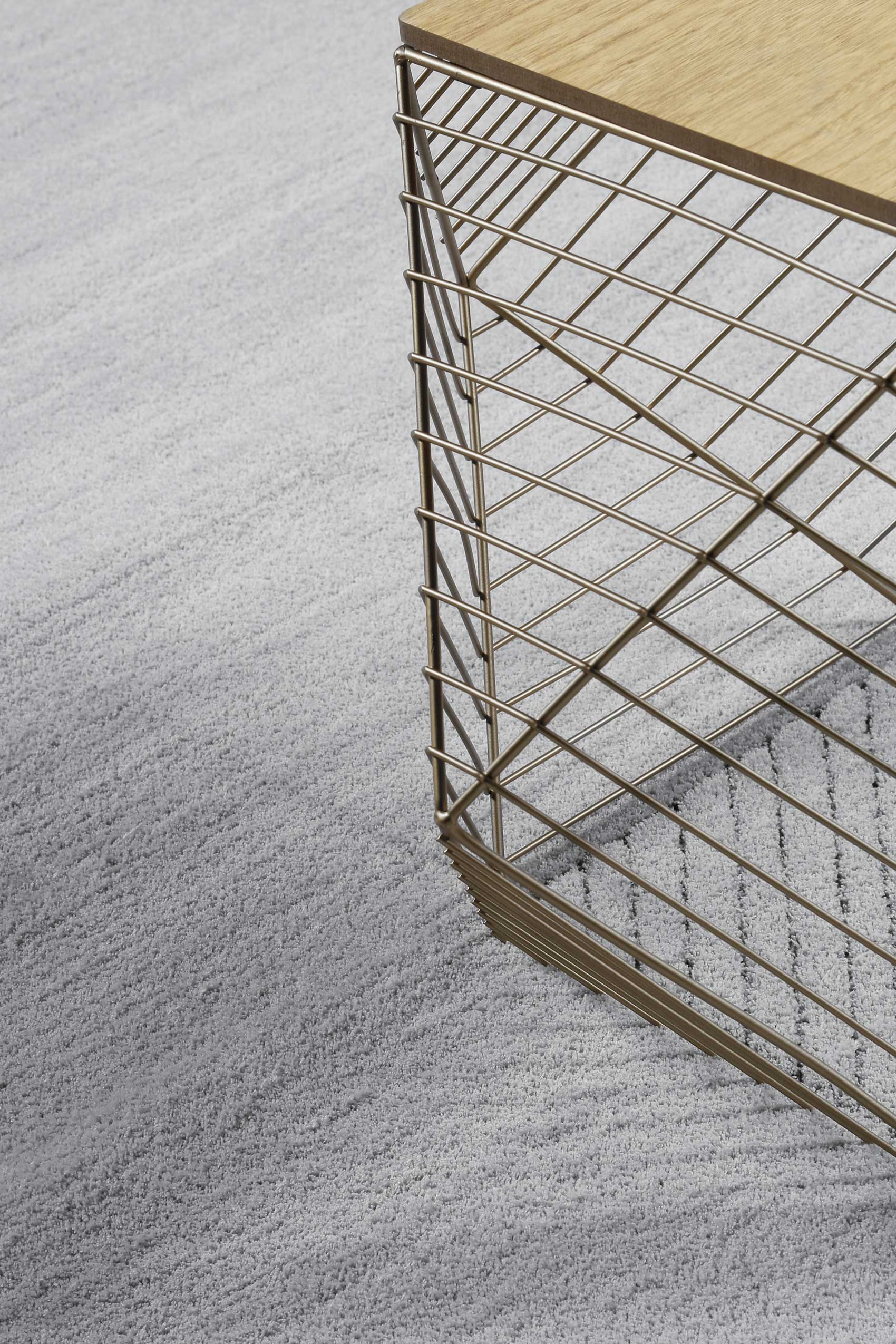 Esprit Teppich Hellgrau Blau Hochflor » Loft « - Ansicht 6