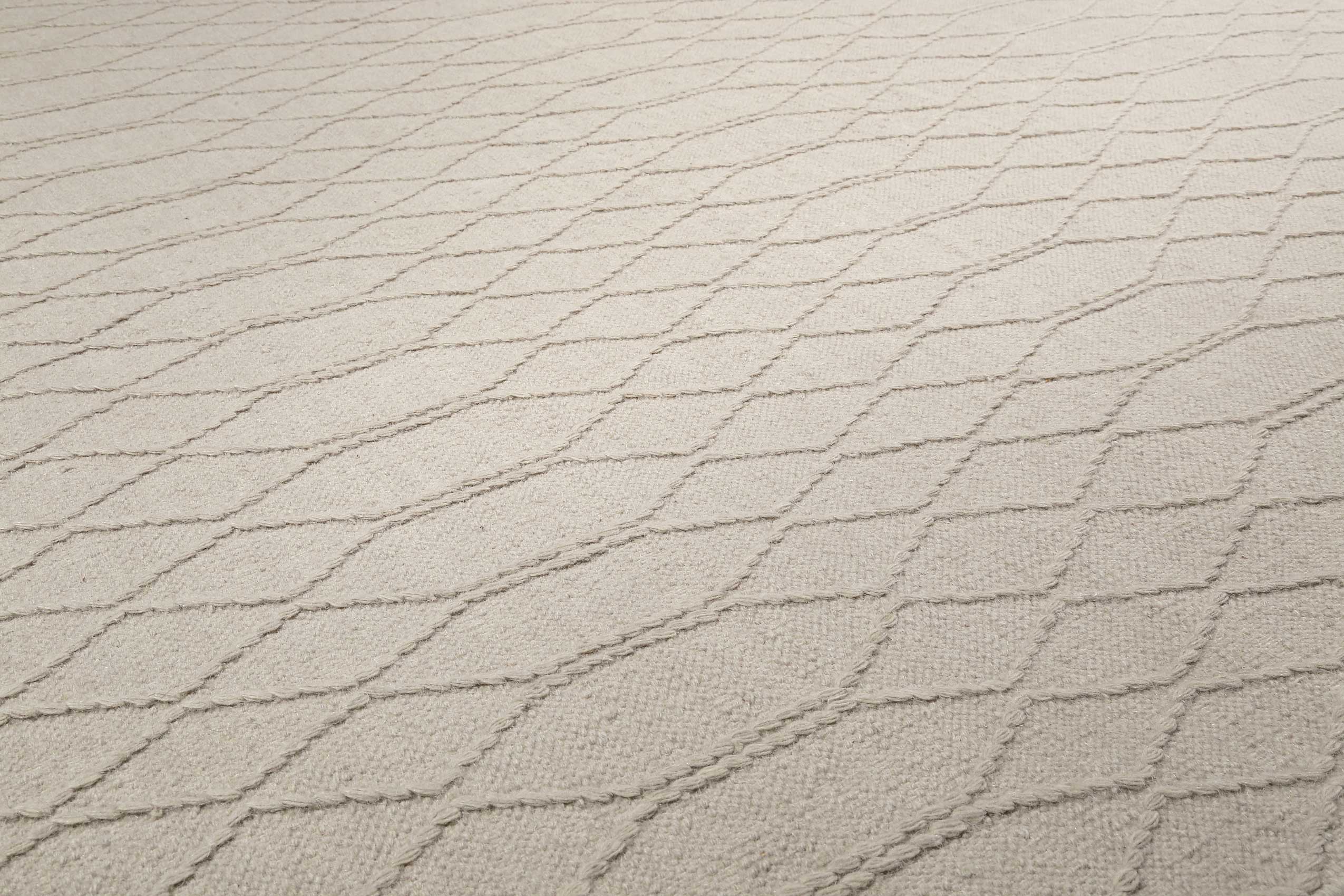 Esprit Kelim Teppich Beige aus Wolle » Lotte « - Ansicht 6