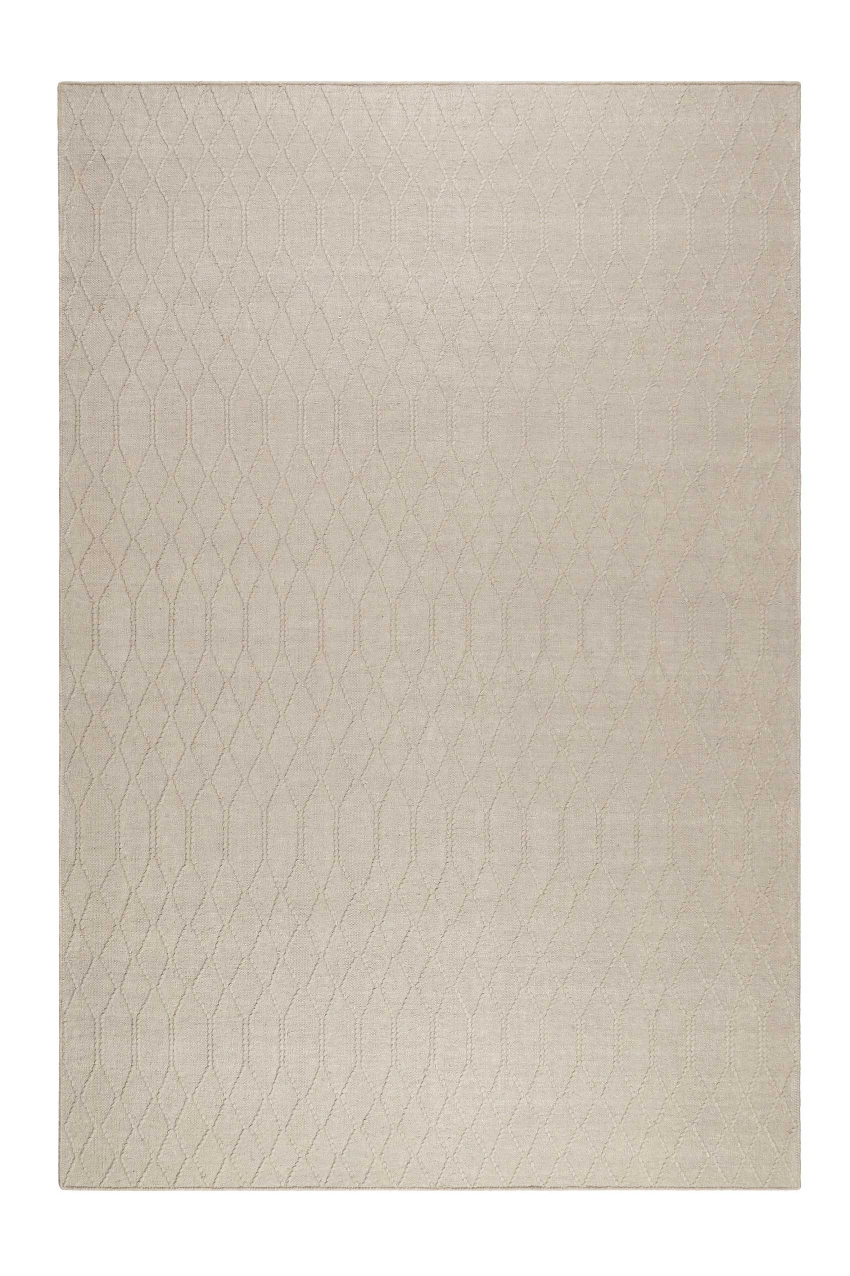 Esprit Kelim Teppich Beige aus Wolle » Lotte « - Ansicht 1