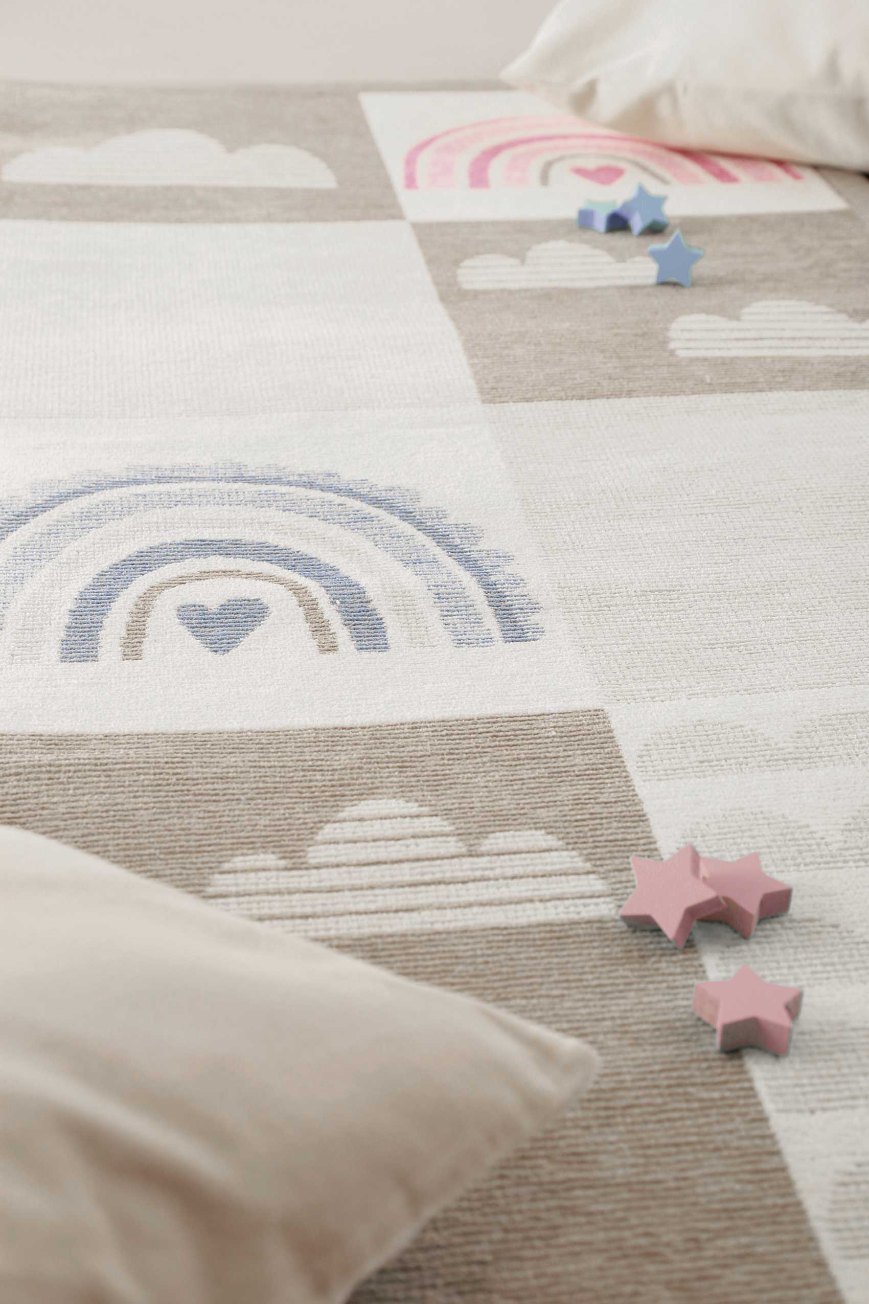 Esprit Kinder-Wendeteppich Beige 