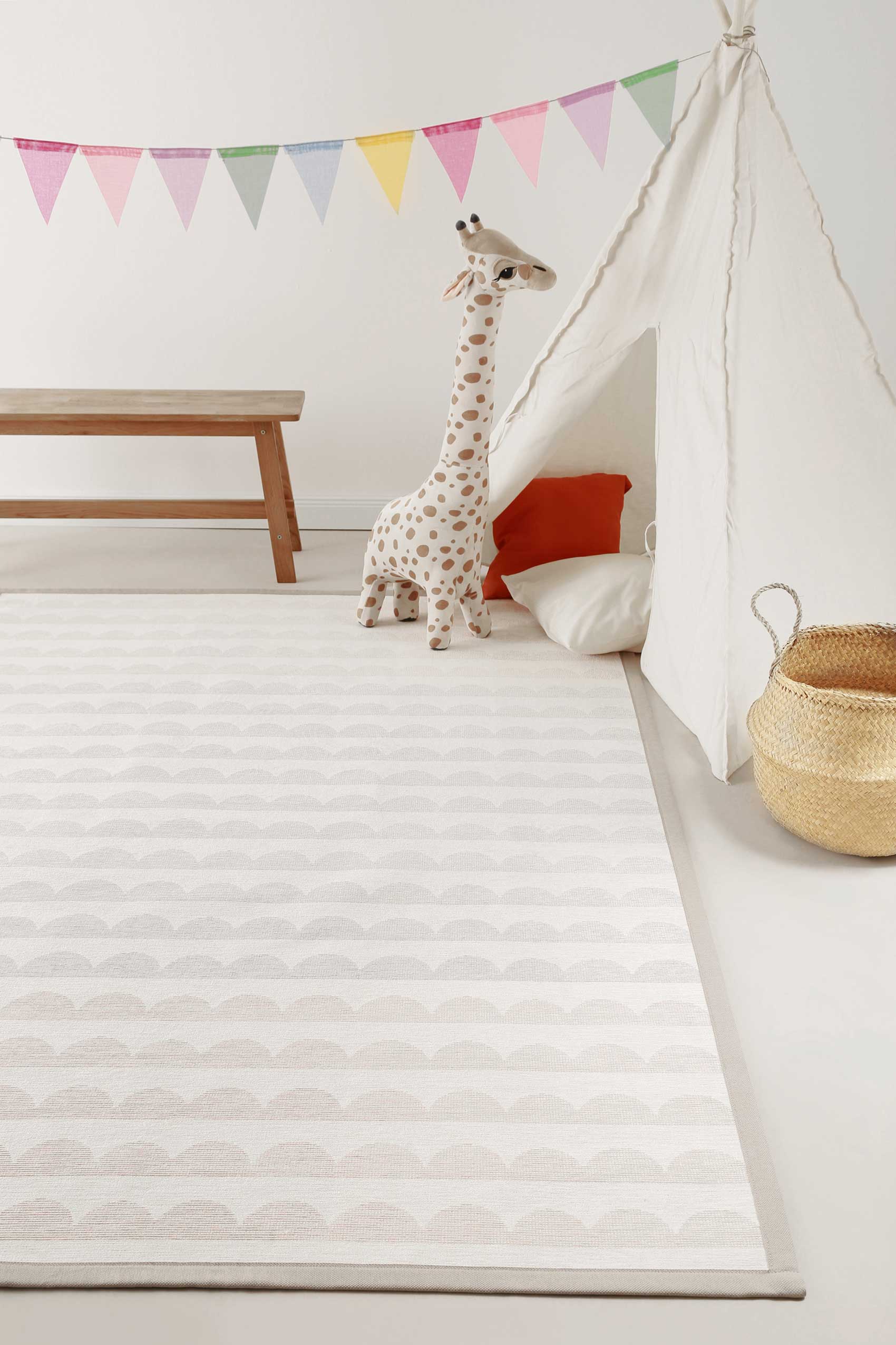 Esprit Kinder-Wendeteppich Beige 