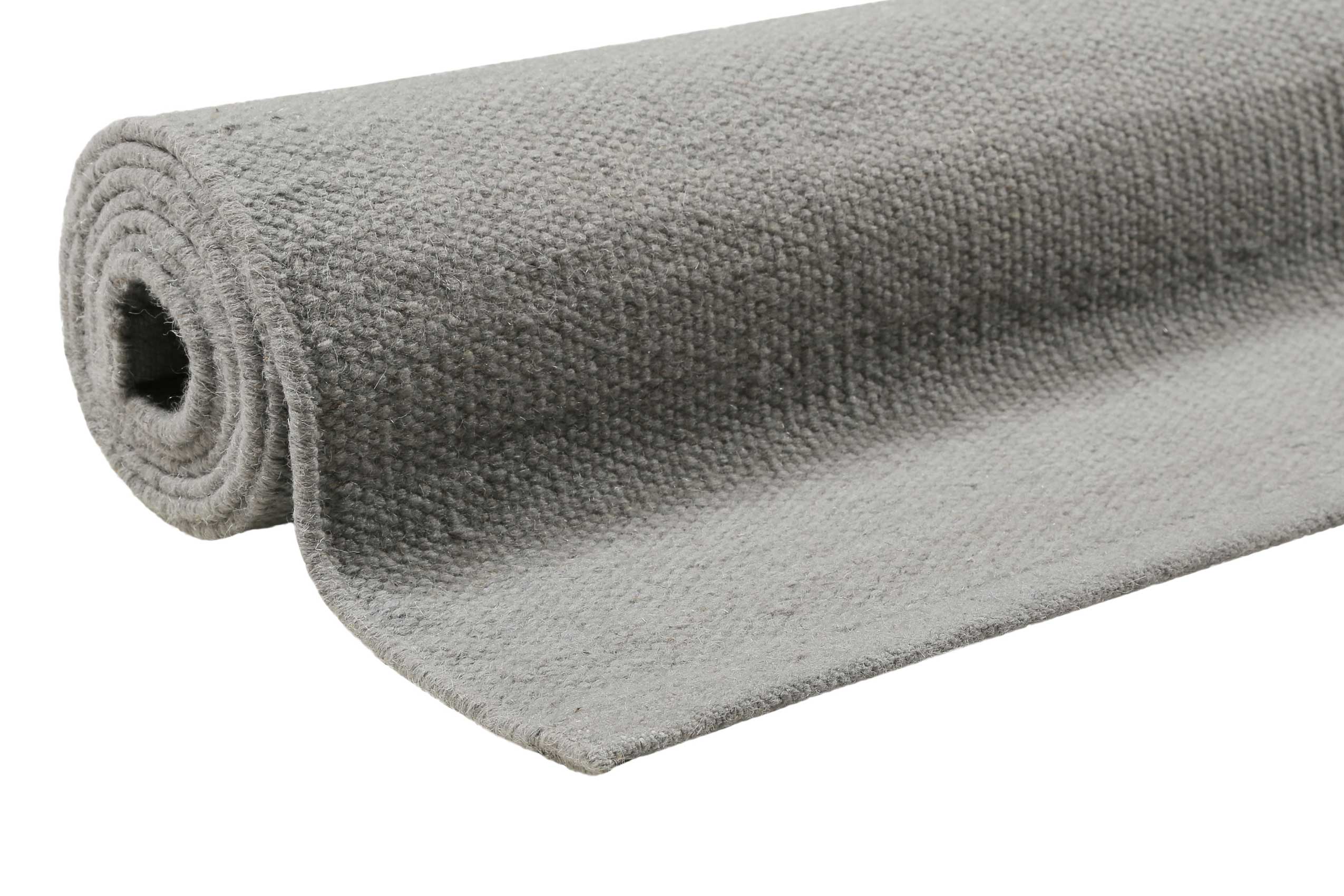 Esprit Kelim Teppich Grau aus Wolle » Maya 2.0 « - Ansicht 7