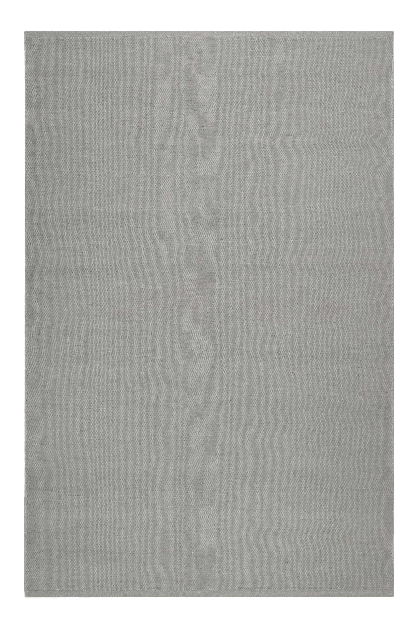 Esprit Kelim Teppich Grau aus Wolle 