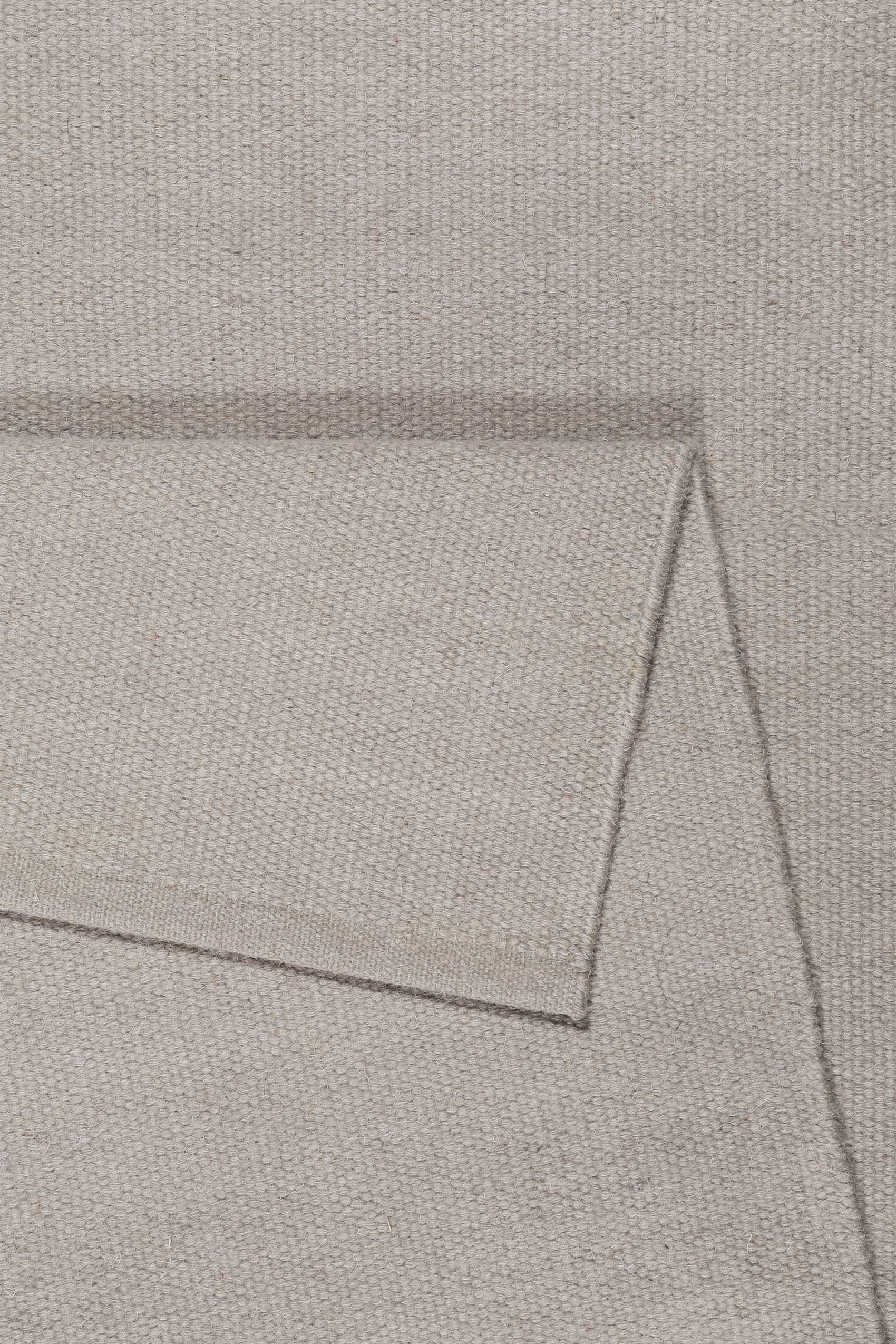 Esprit Kelim Teppich Beige Grau aus Wolle » Maya 2.0 « - Ansicht 3