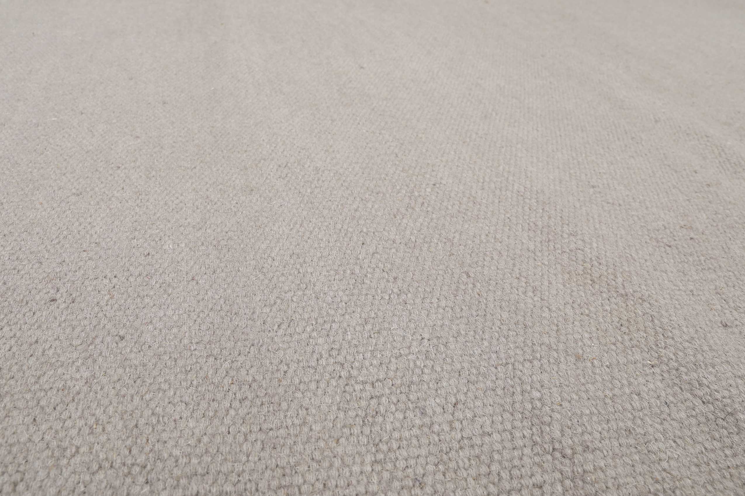 Esprit Kelim Teppich Beige Grau aus Wolle 