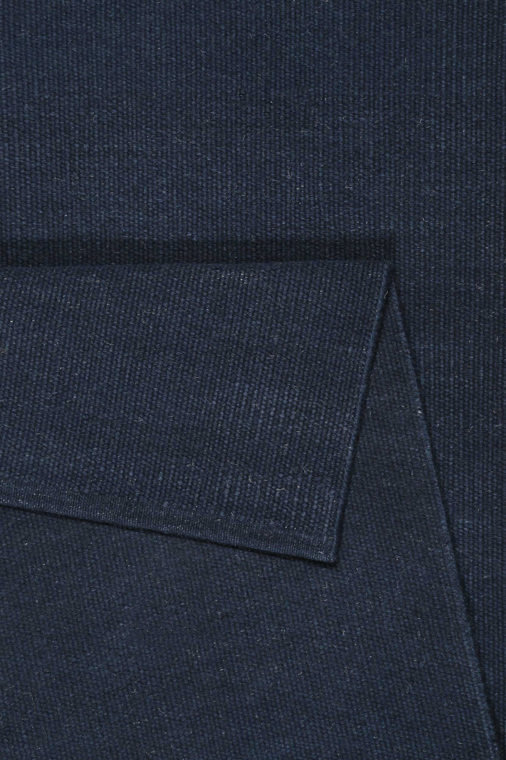 Esprit Kelim Teppich Dunkelblau aus Wolle » Maya 2.0 « - Ansicht 3