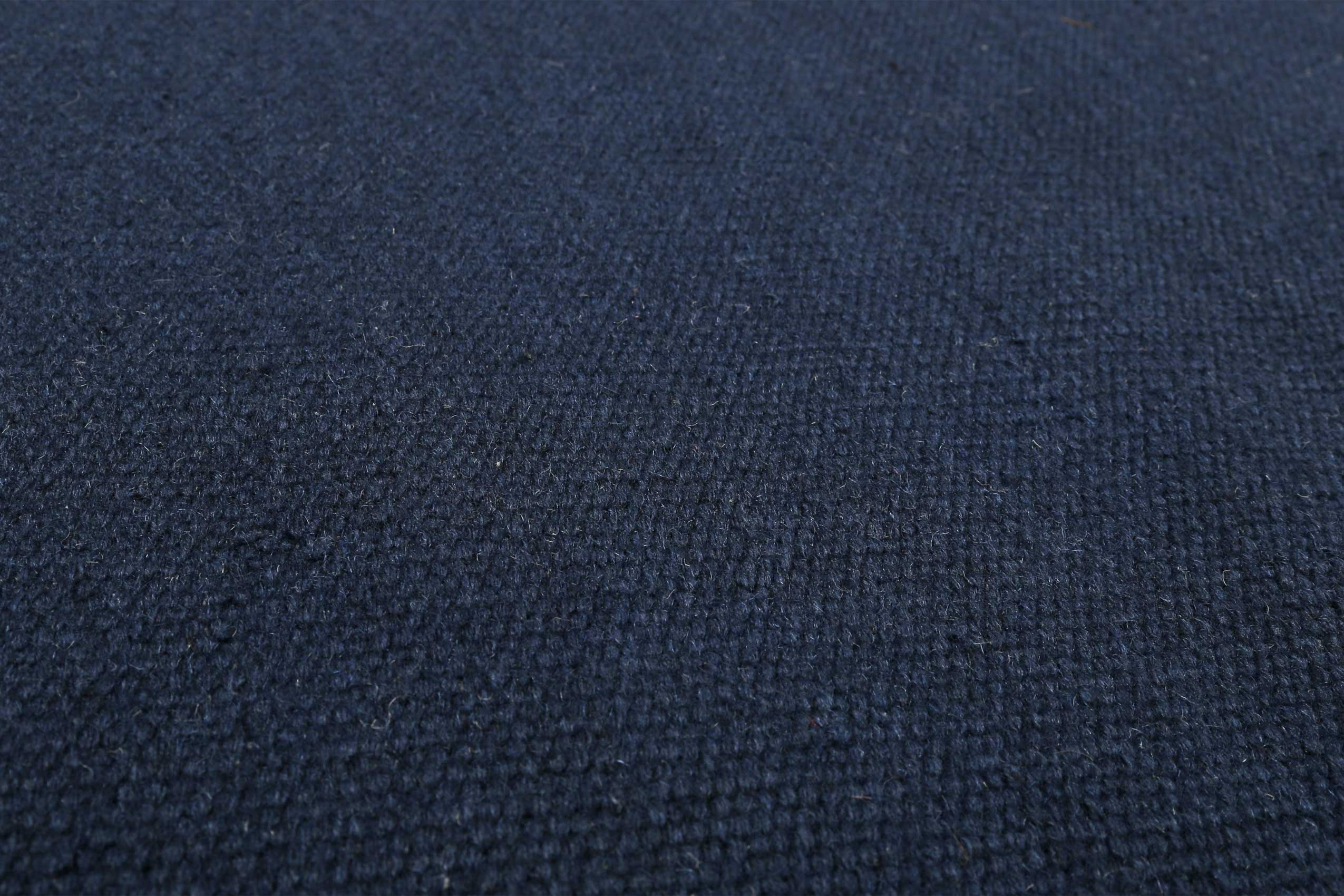 Esprit Kelim Teppich Dunkelblau aus Wolle » Maya 2.0 « - Ansicht 5