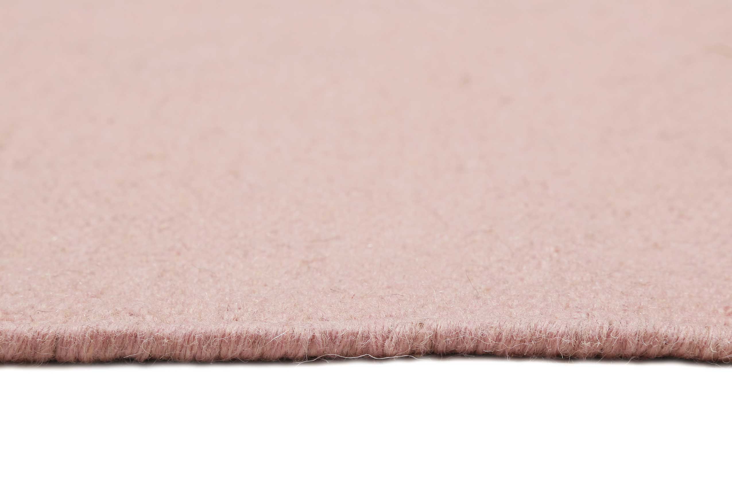 Esprit Kelim Teppich Rosa aus Wolle 