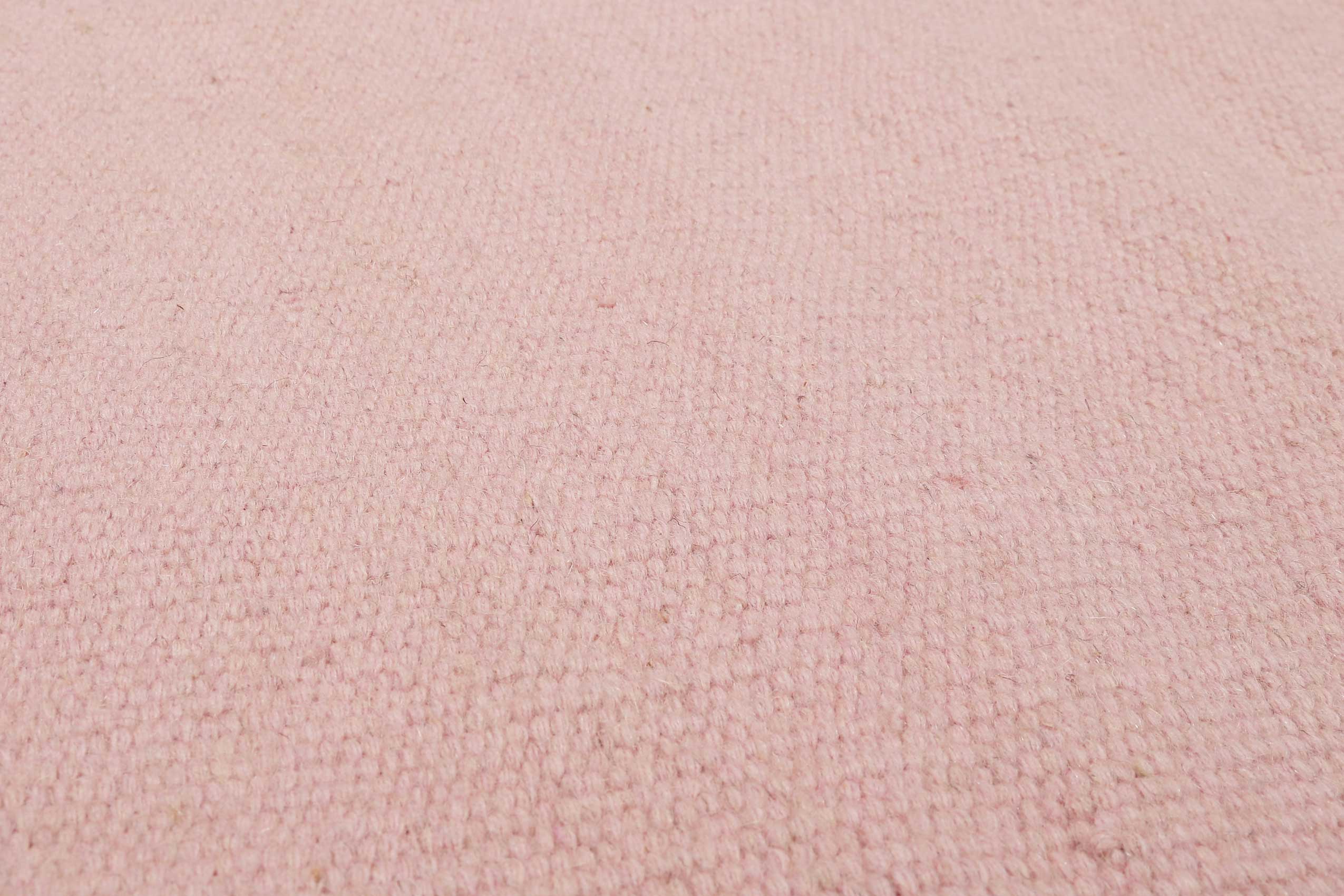 Esprit Kelim Teppich Rosa aus Wolle 