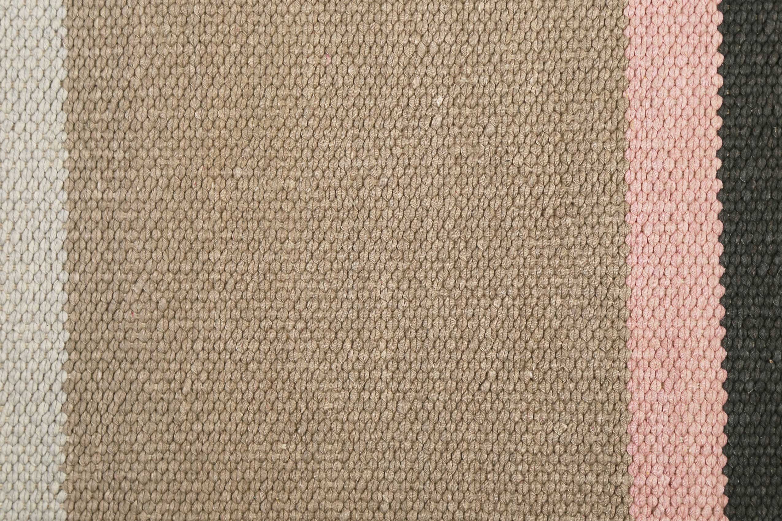 Esprit Kelim Teppich Anthrazit Grau aus Baumwolle » Midas Kelim « - Ansicht 5