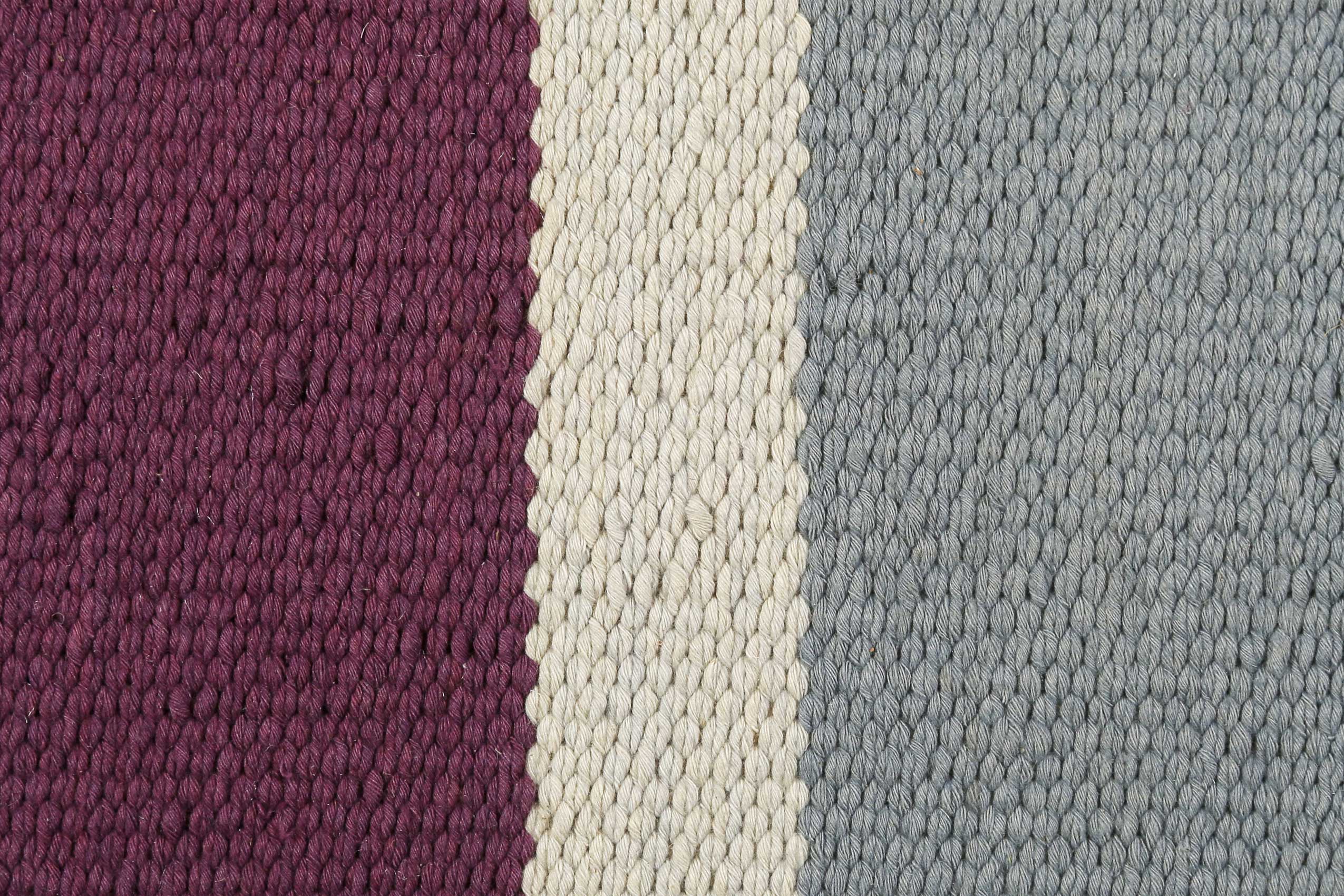 Esprit Kelim Teppich Violett Rosa aus Baumwolle » Midas Kelim « - Ansicht 5