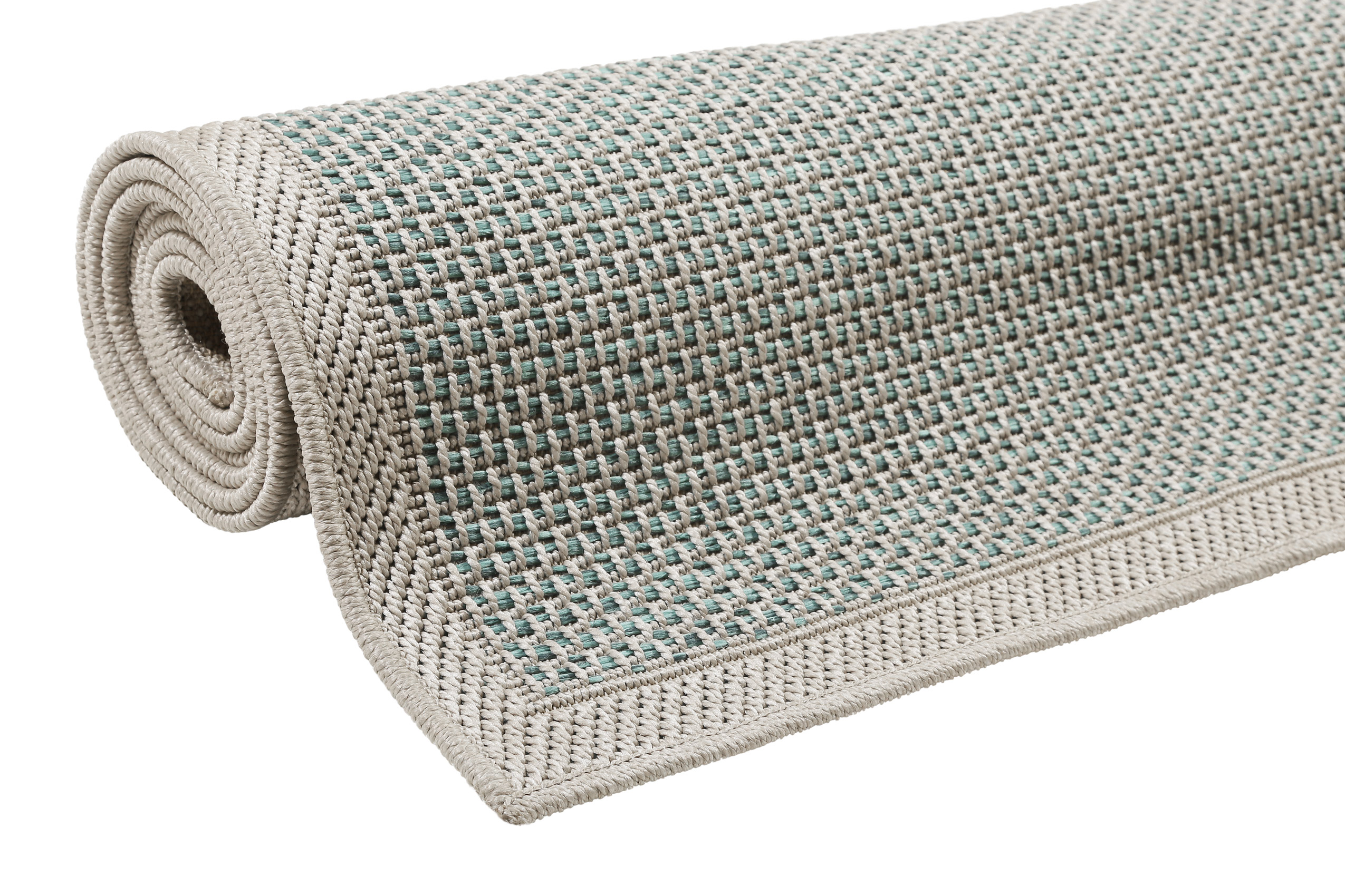 Esprit Teppich Türkis Beige In & Outdoor » Midland « - Ansicht 7