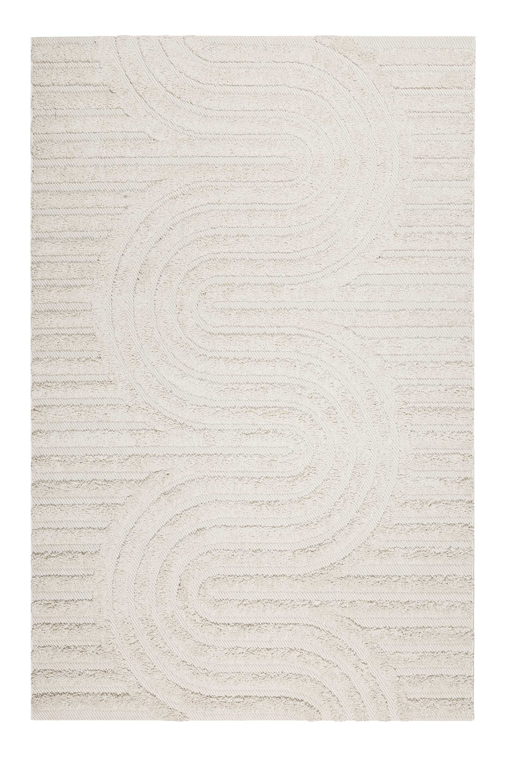 Esprit Teppich In- und Outdoor Creme Beige » Miles « - Ansicht 1