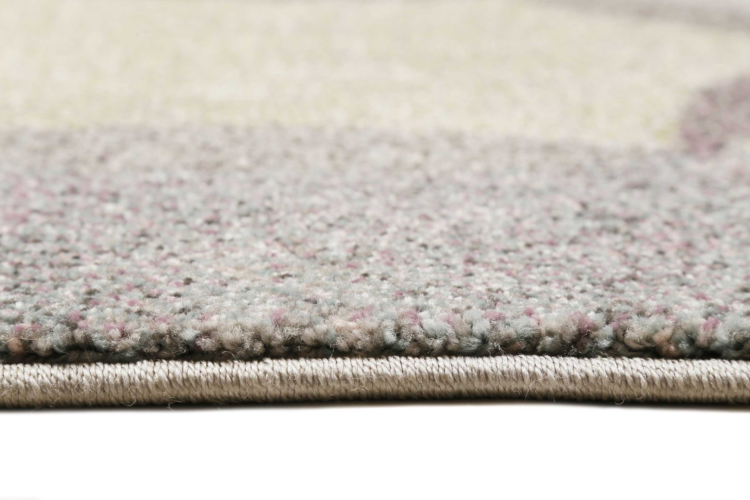 Esprit Teppich Grau Taupe Rosa 