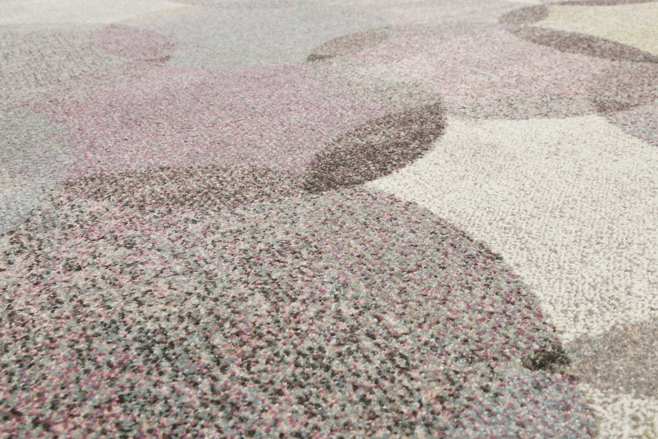 Esprit Teppich Grau Taupe Rosa 