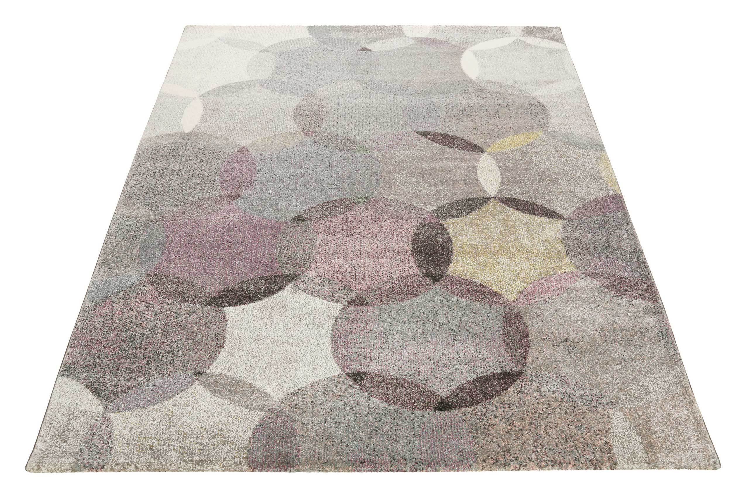 Esprit Teppich Grau Taupe Rosa 