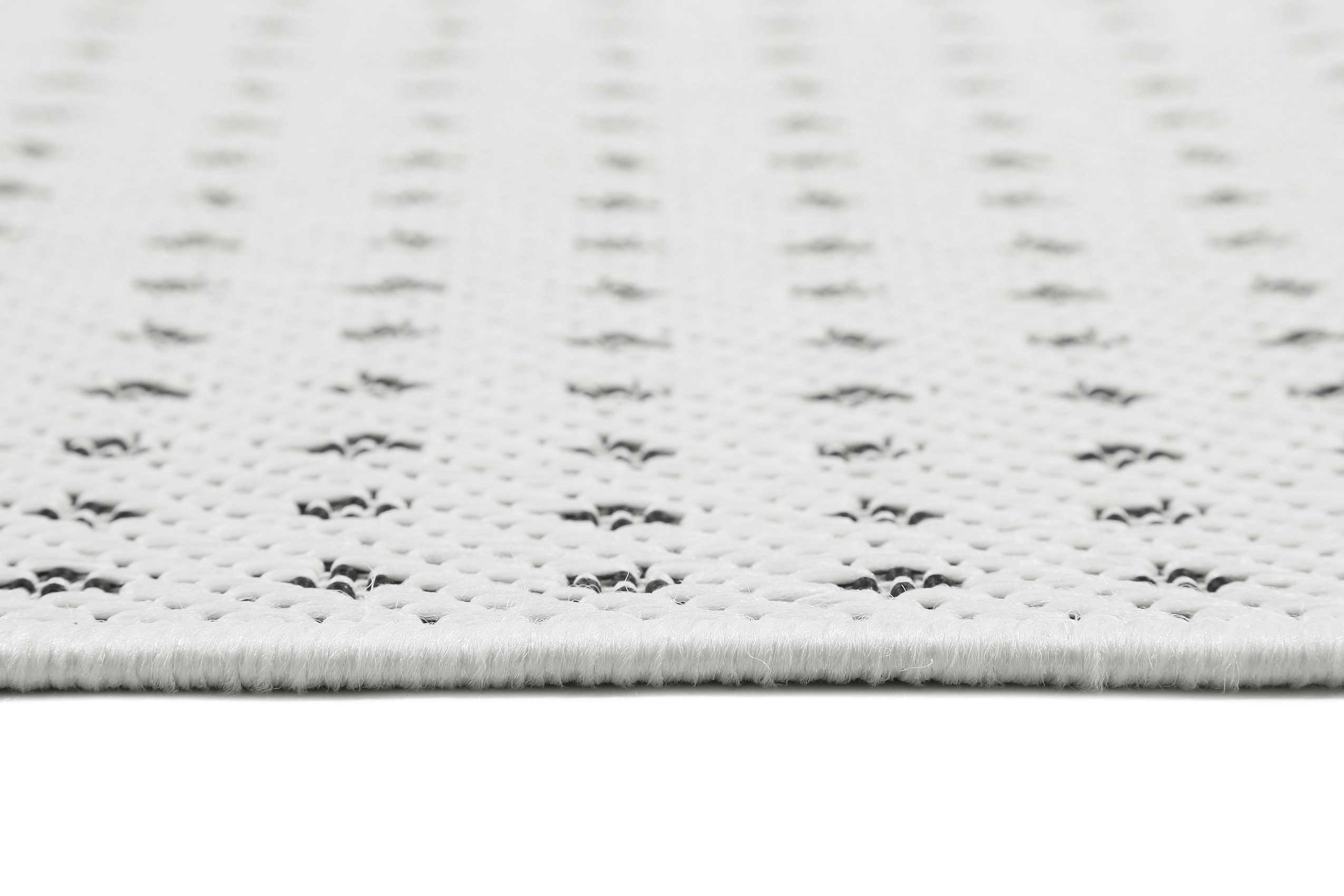 Esprit Teppich Weiß Schwarz In & Outdoor 