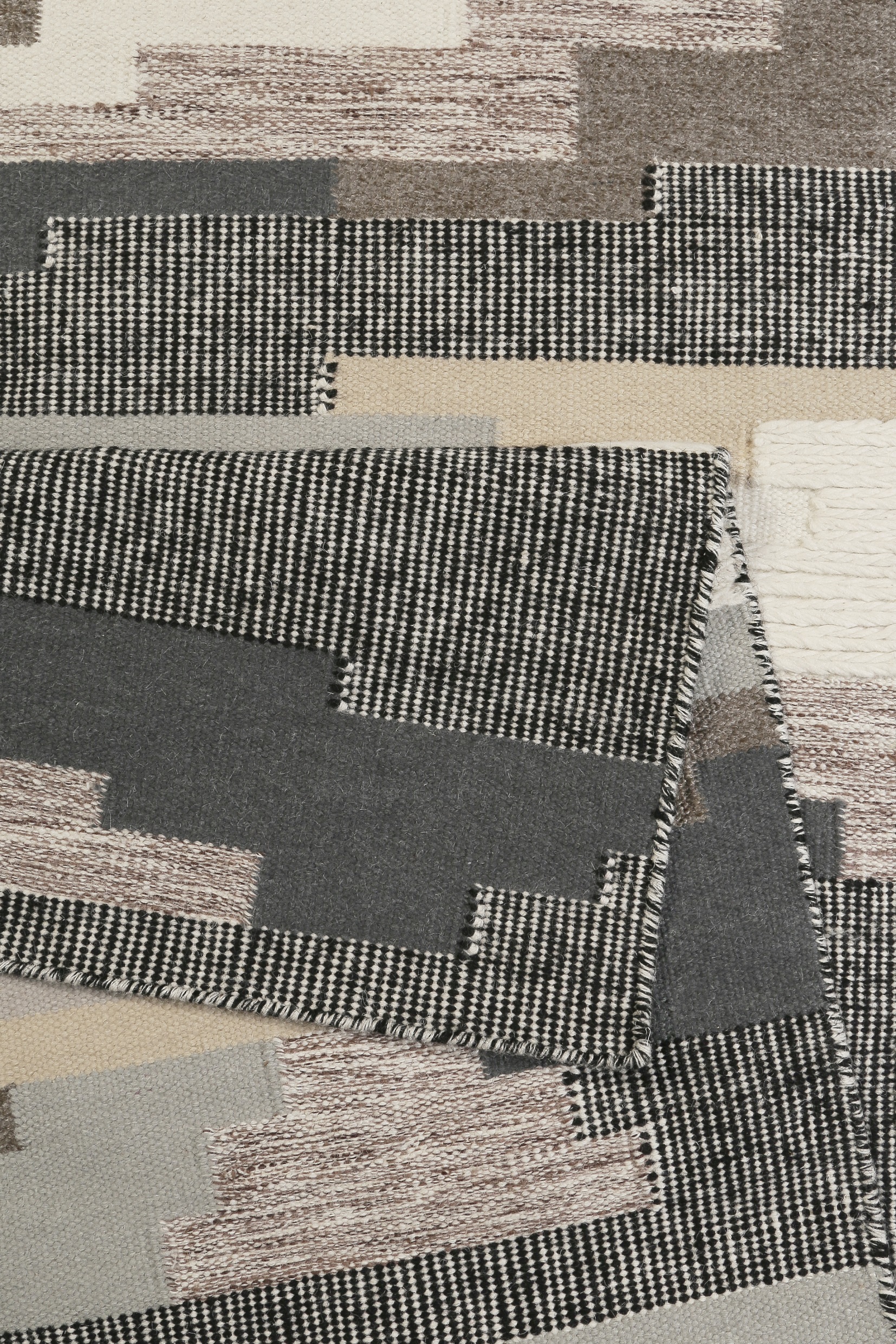 Esprit Kelim Beige Taupe aus Wolle 