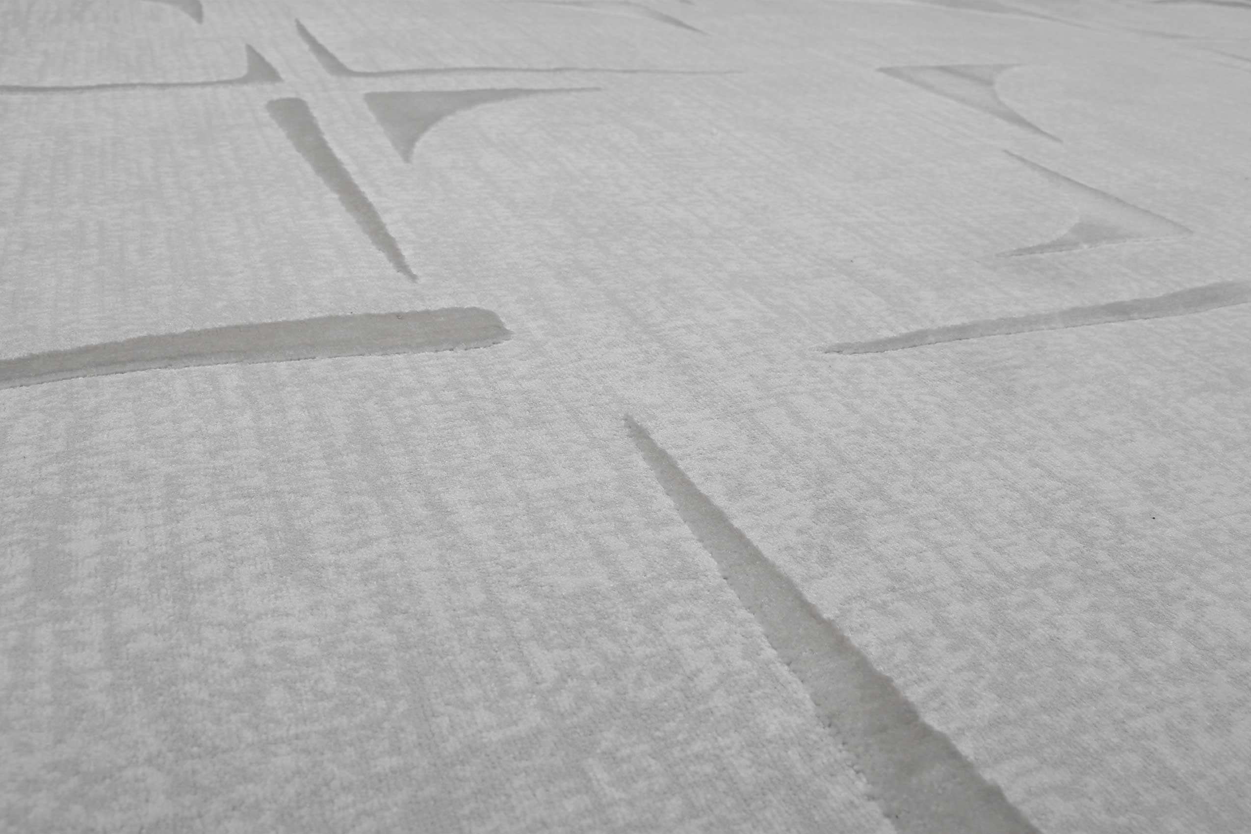 Esprit Teppich Hellgrau meliert 