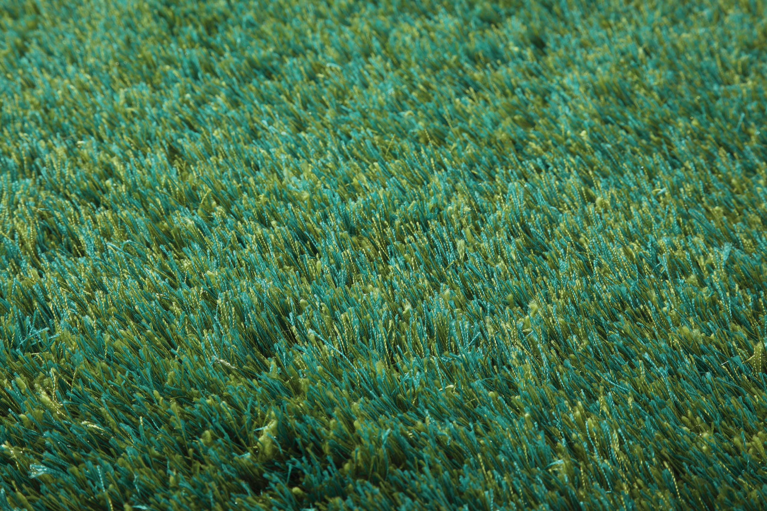 Esprit Hochflor Teppich Grün 
