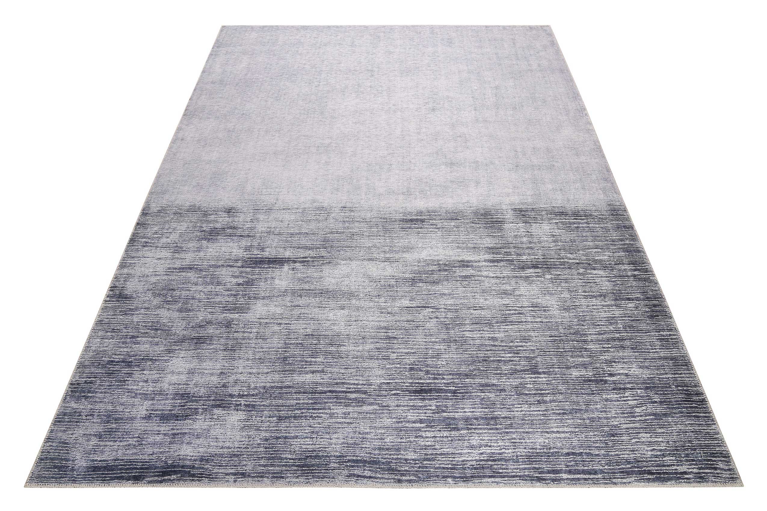 Esprit Teppich Grau Kurzflor 