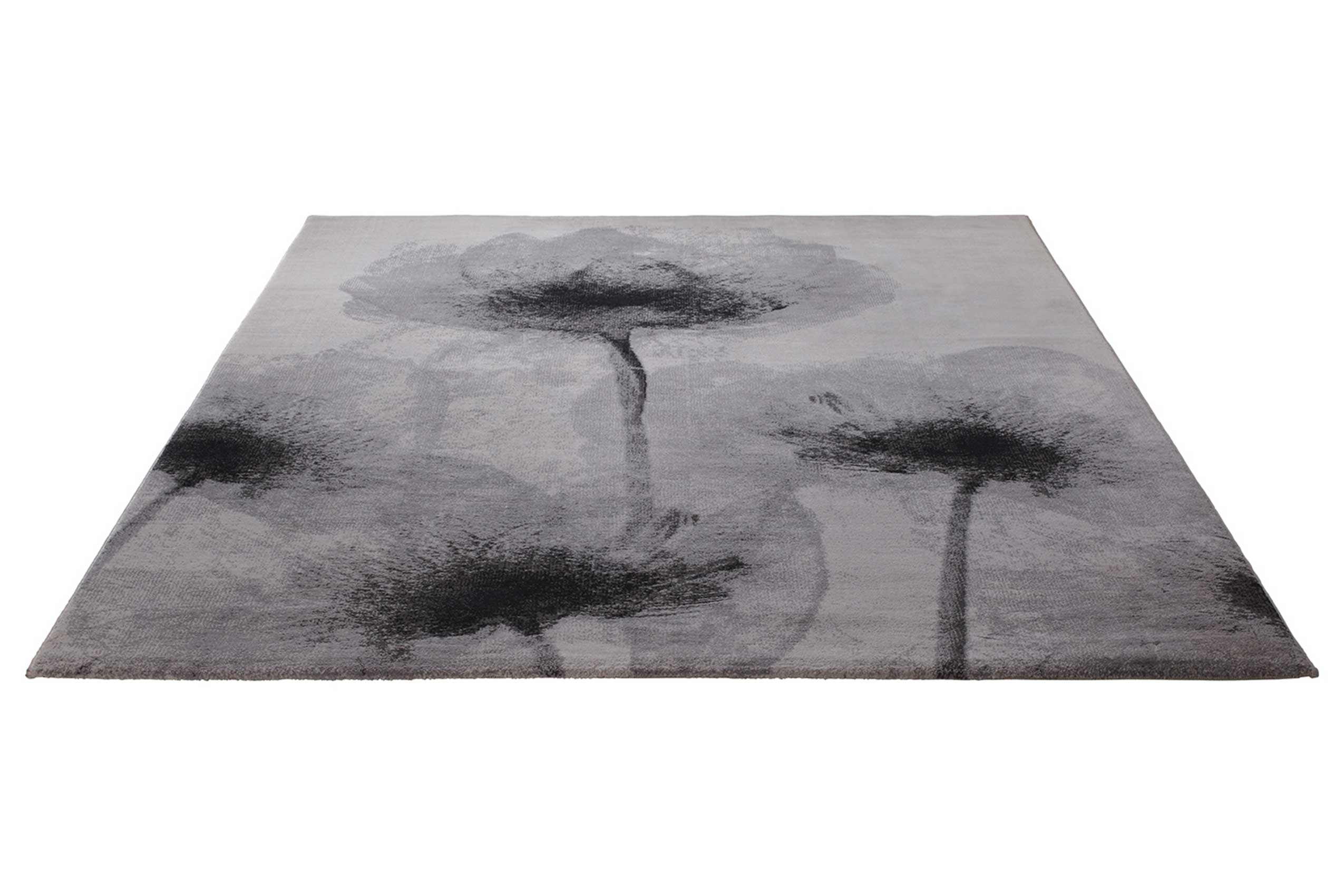 Esprit Teppich Grau Anthrazit Kurzflor 