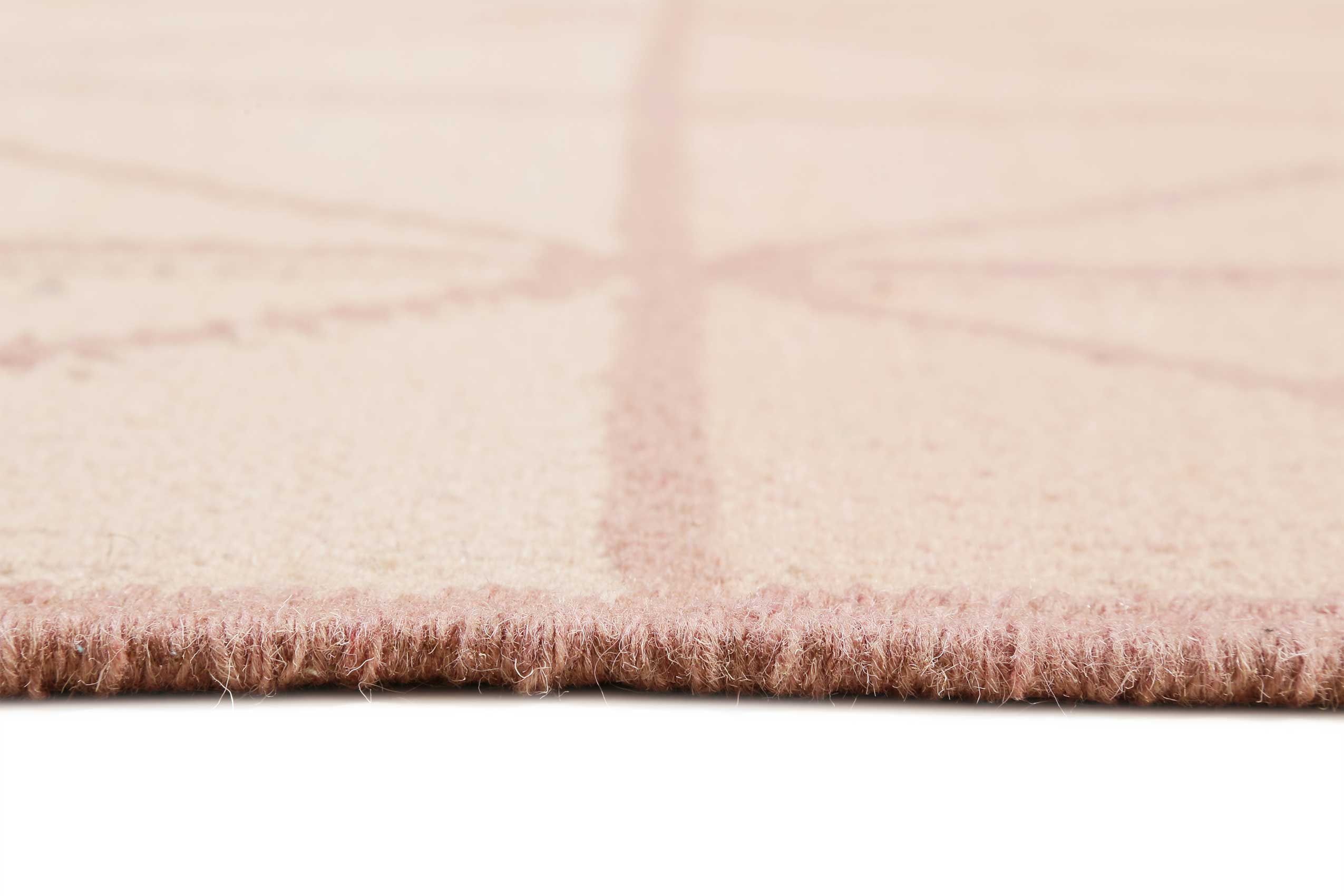 Esprit Kelim Teppich Rosa aus Wolle » Noora « - Ansicht 4