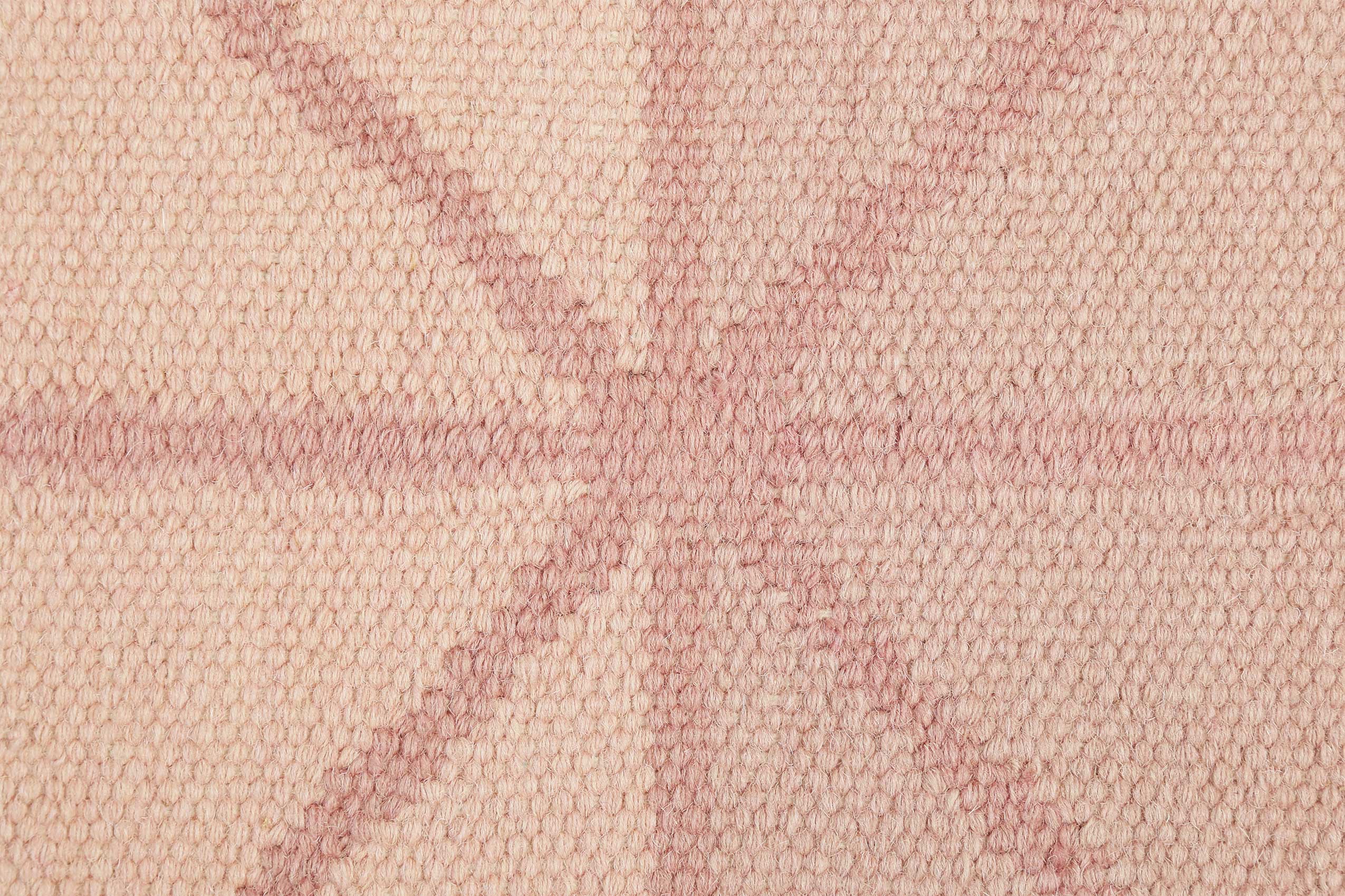 Esprit Kelim Teppich Rosa aus Wolle » Noora « - Ansicht 5