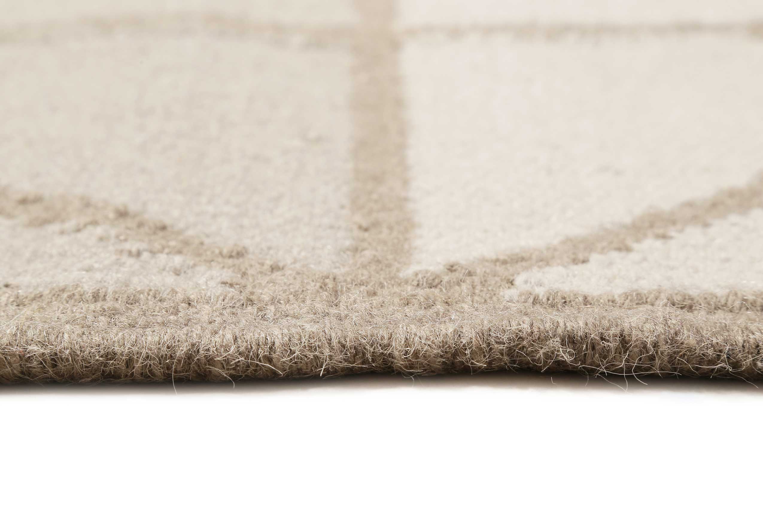 Esprit Kelim Teppich Sand Beige aus Wolle » Noora « - Ansicht 4