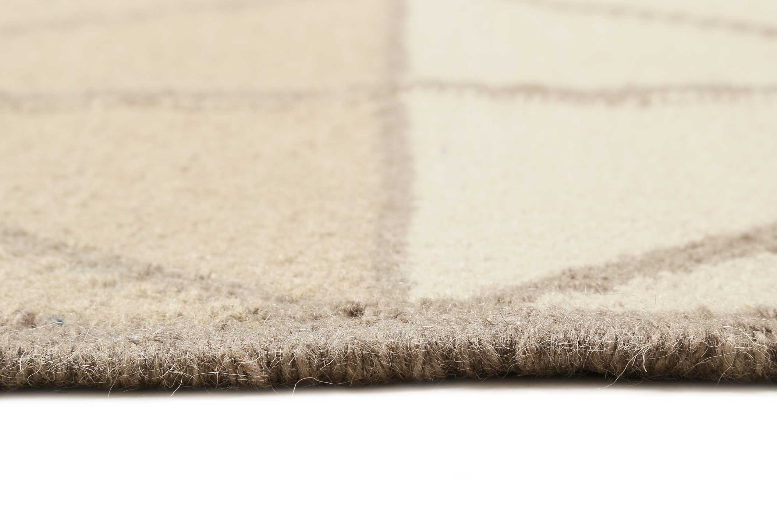 Esprit Kelim Teppich Beige aus Wolle » Noora « - Ansicht 4
