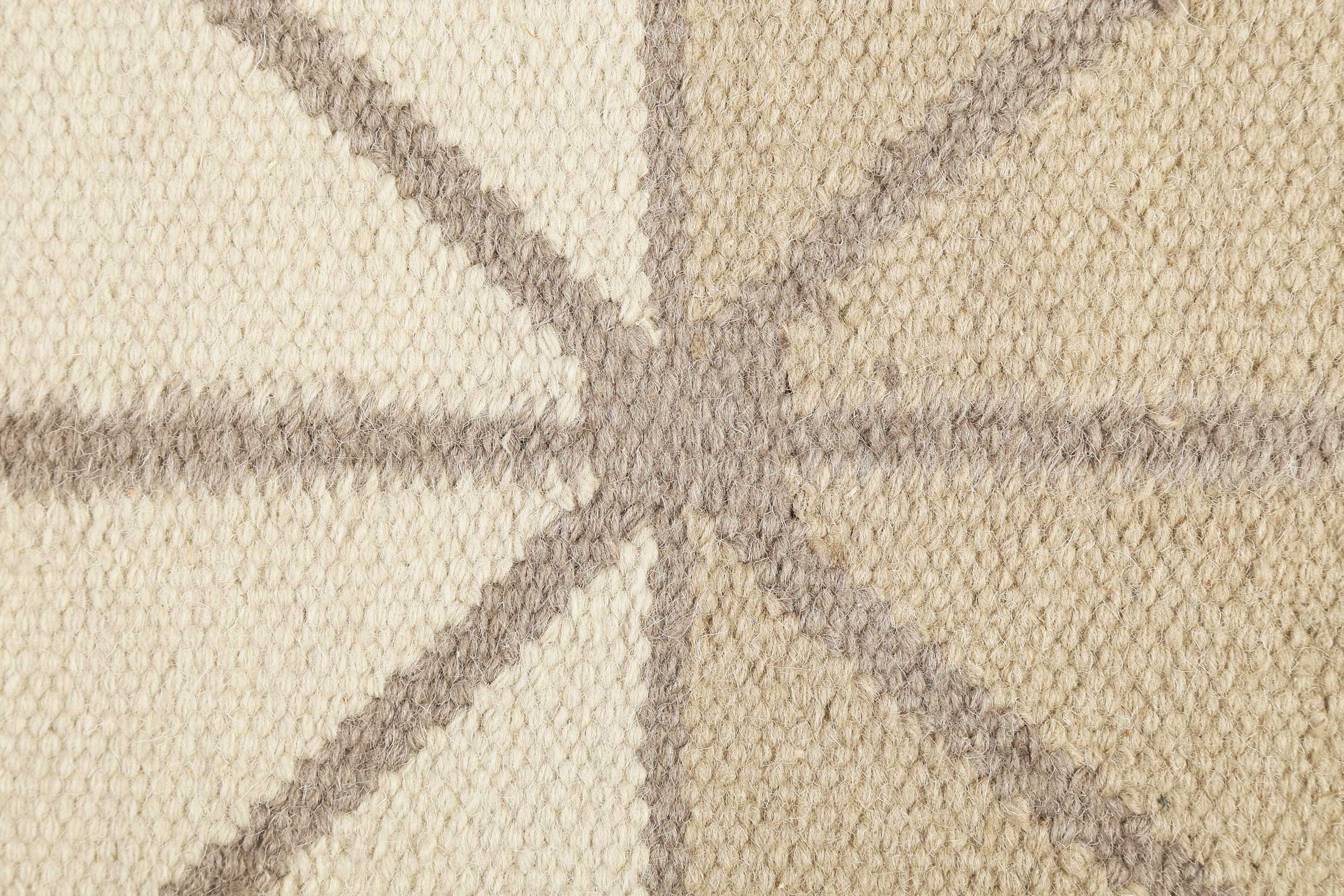 Esprit Kelim Teppich Beige aus Wolle » Noora « - Ansicht 5