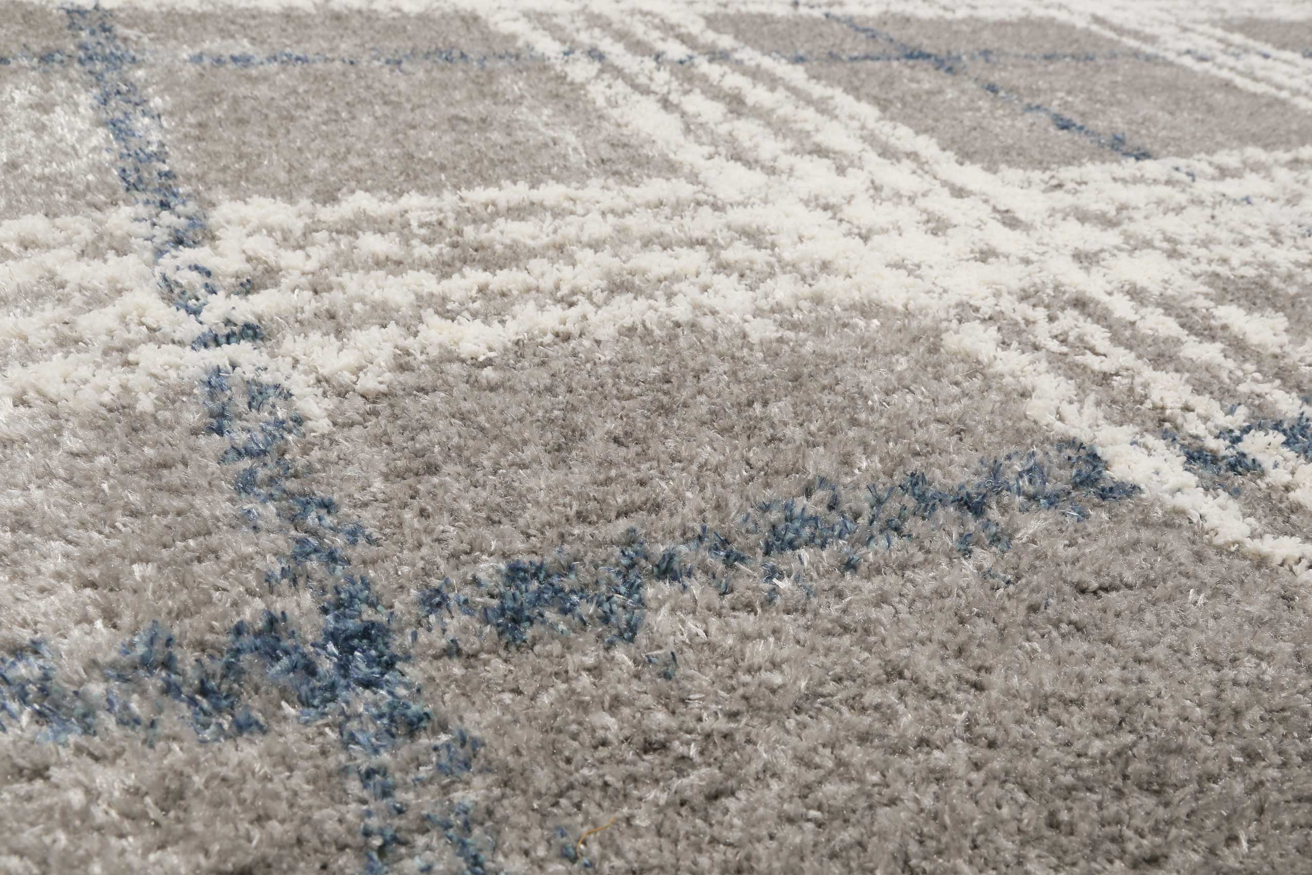 Esprit Teppich Grau Hochflor 